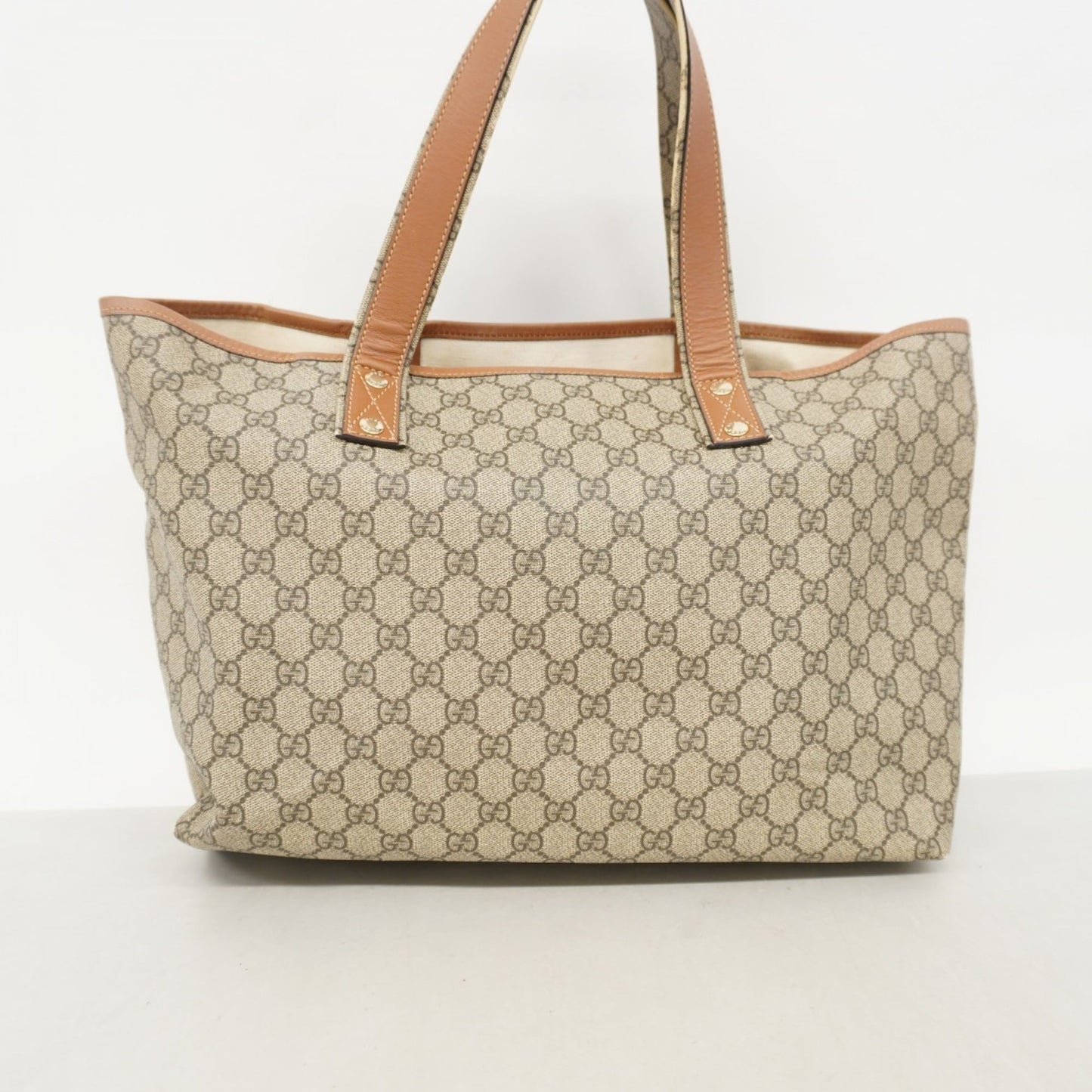 Gucci Brown Pvc Tote Bag ( )
