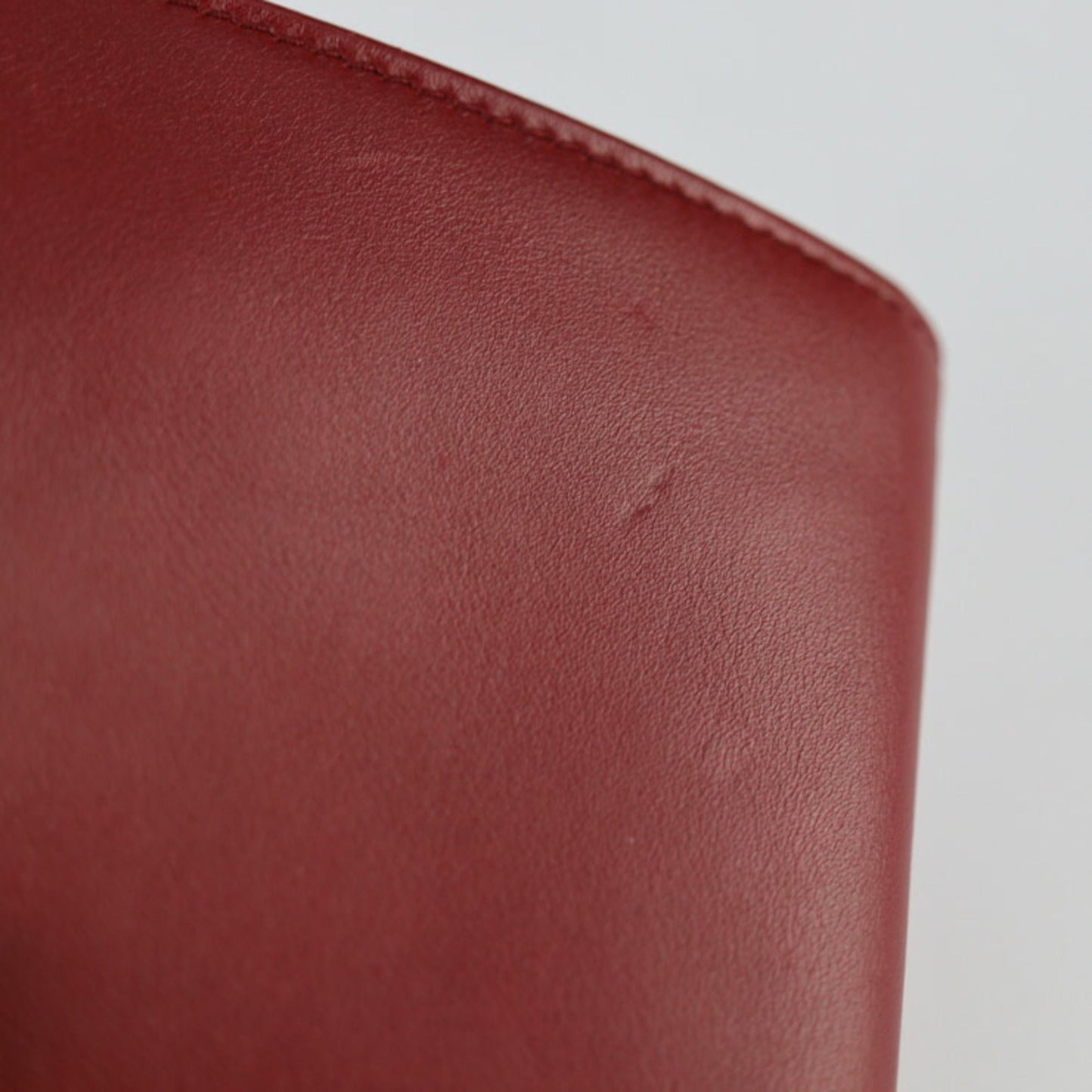 Gucci Bordeaux Leather Wallet (Bi-Fold) ( )