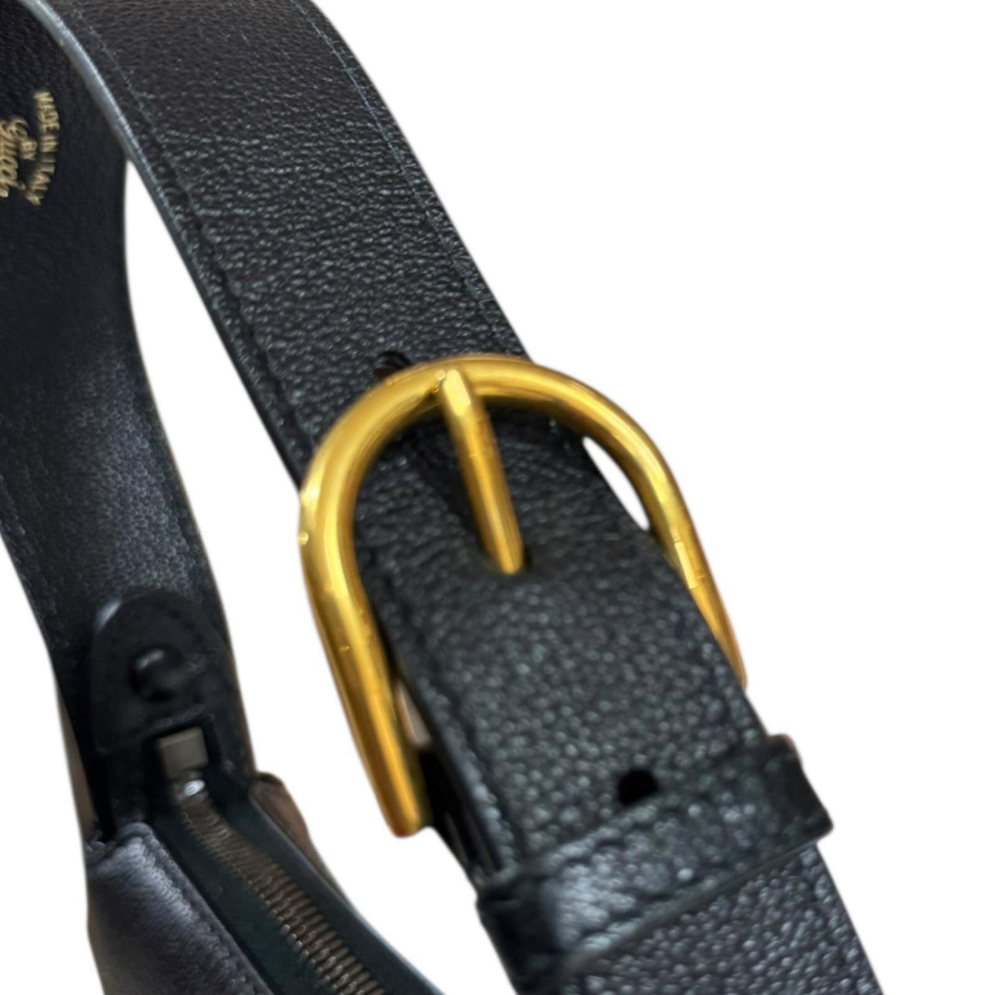 Gucci Black Leather Handbag ( )