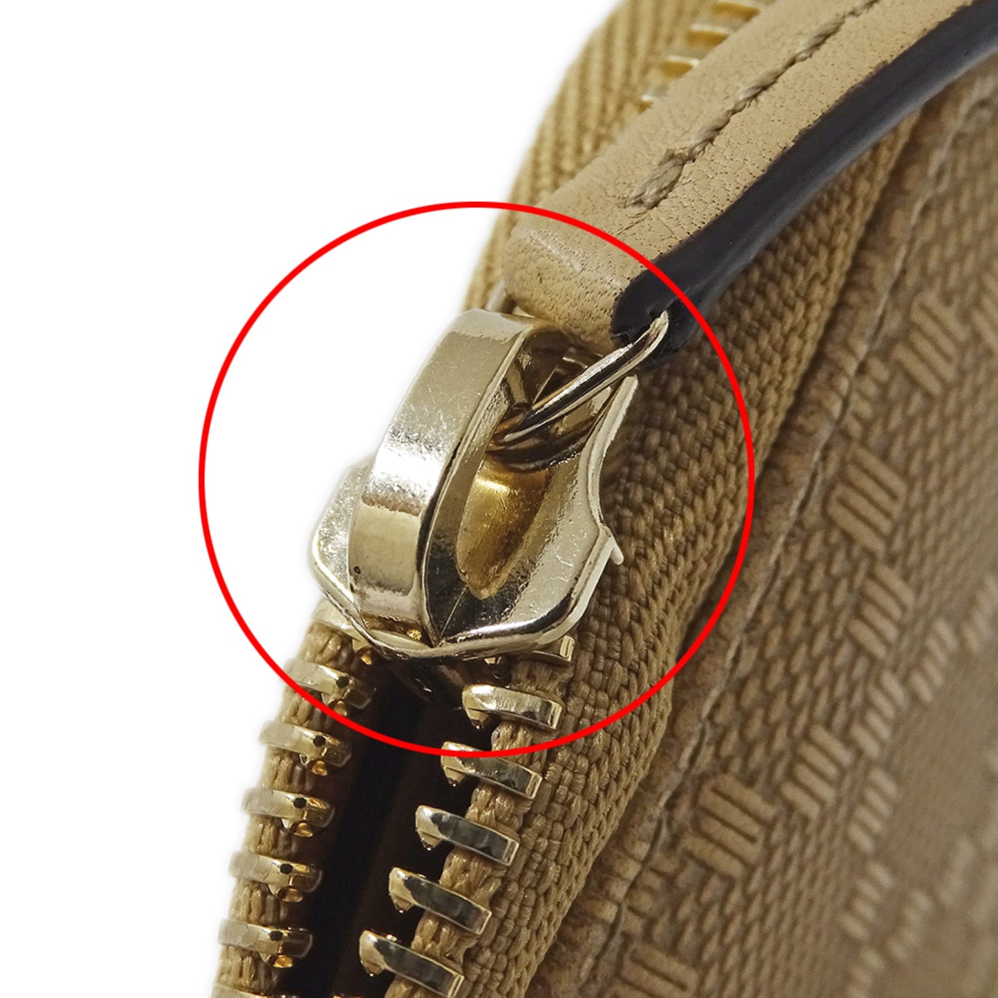Gucci Beige Leather Long Wallet (Bi-Fold) ( )