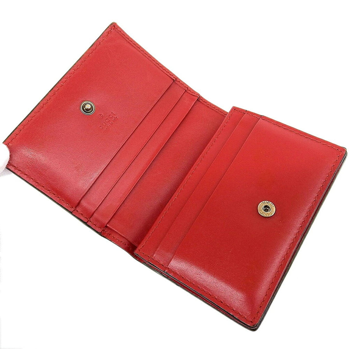 Gucci Red Color Wallet (Bi-Fold) ( )