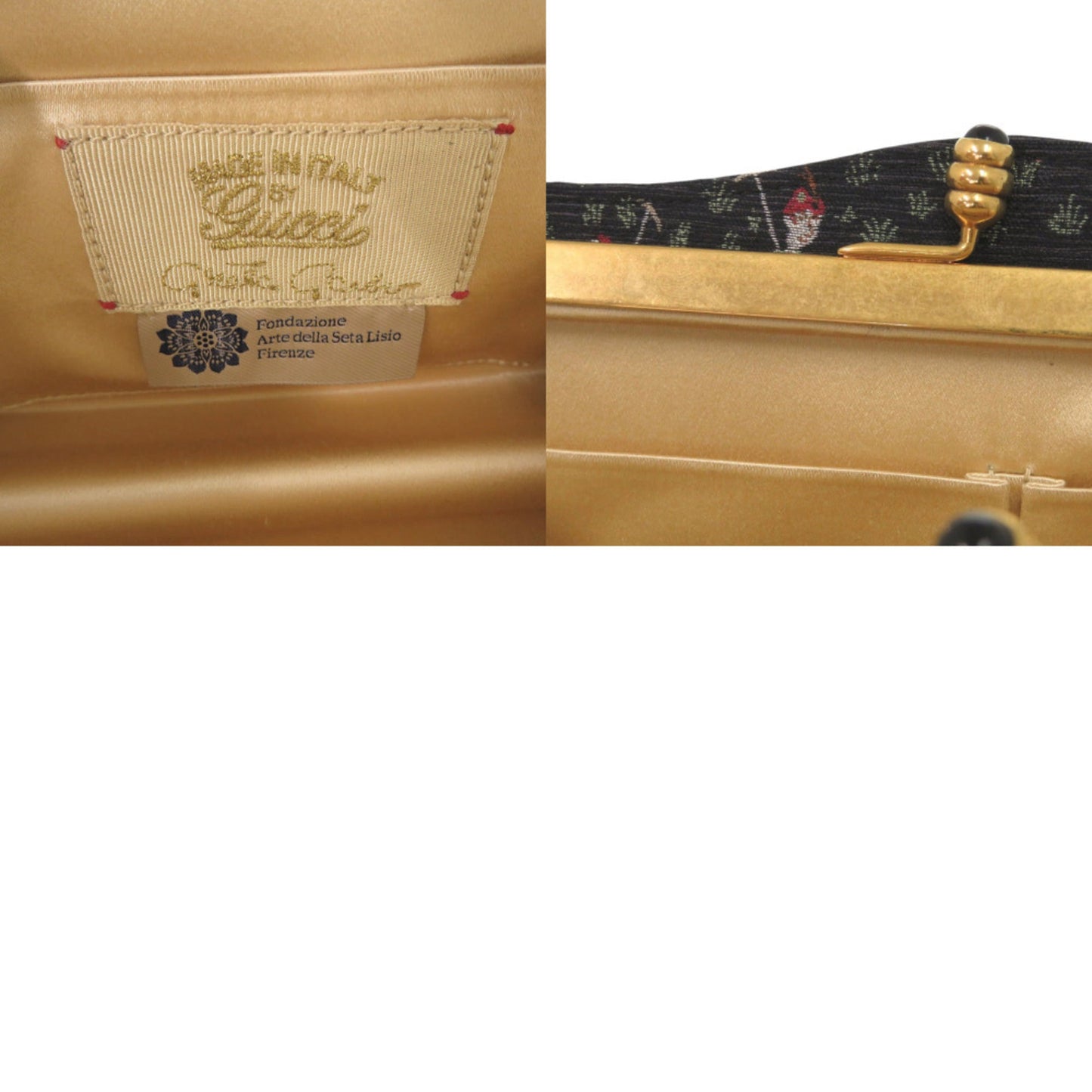 Gucci Black Canvas Clutch Bag ( )