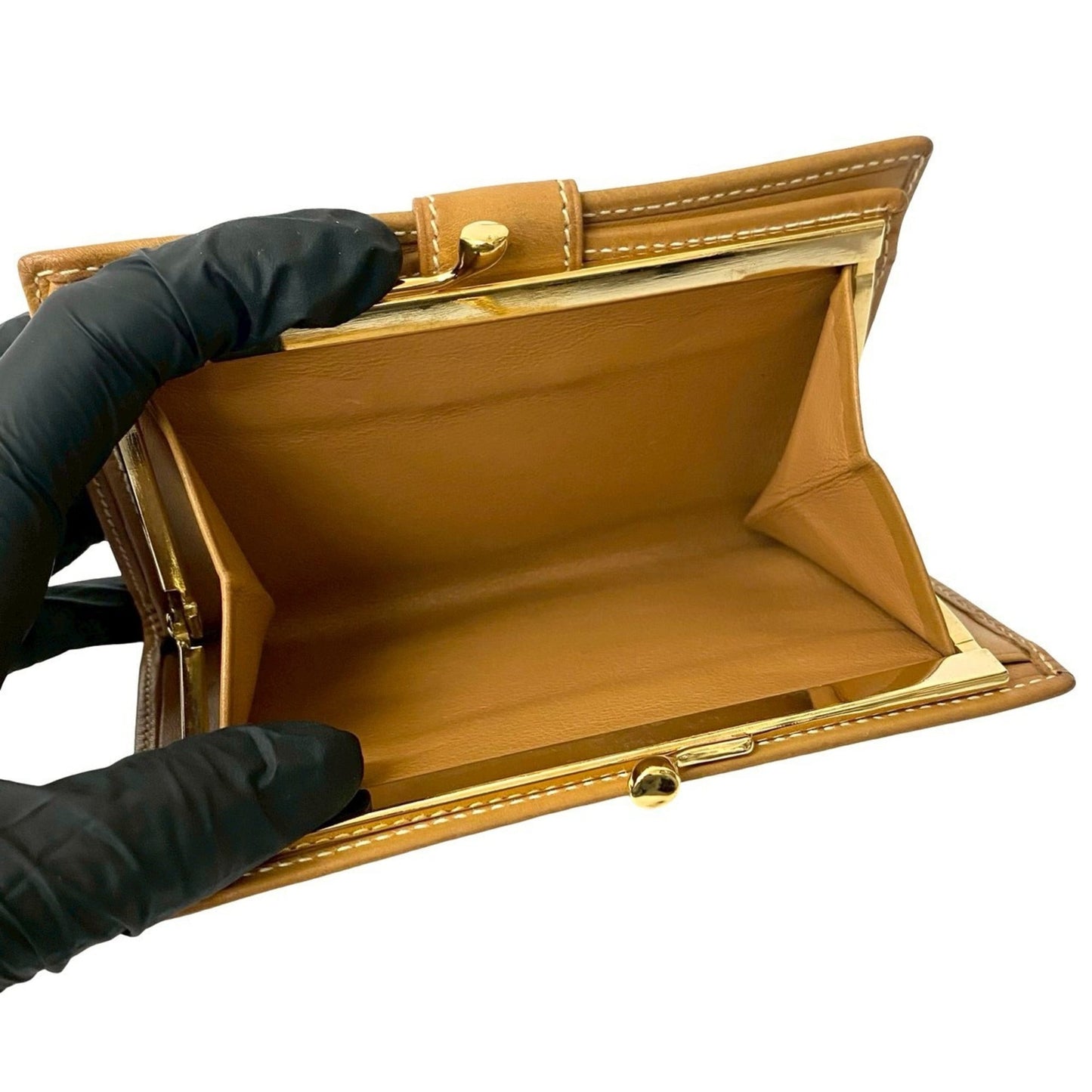 Gucci Brown Leather Pvc Wallet (Bi-Fold) ( )
