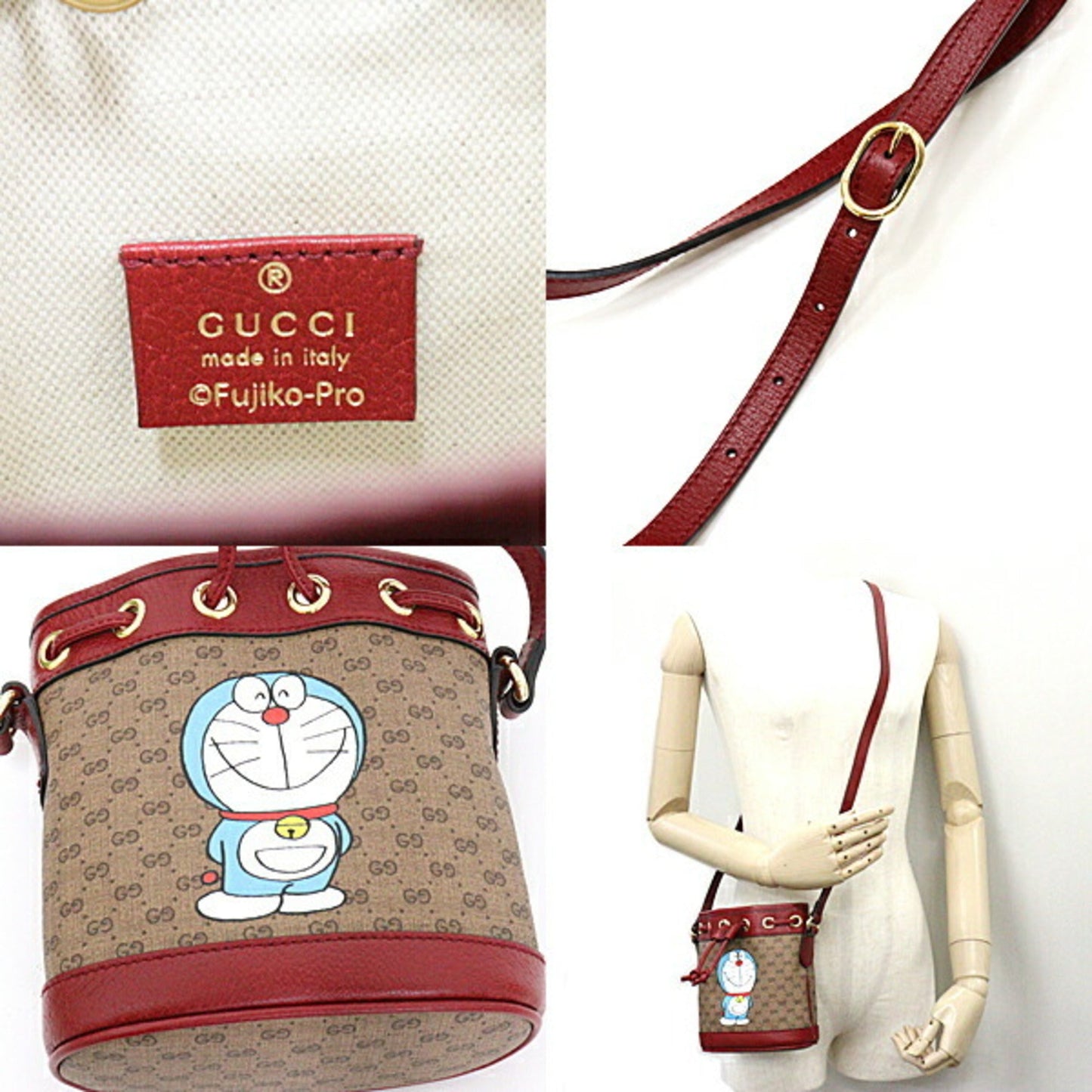 Gucci Lou Leather Mini Shoulder Bag