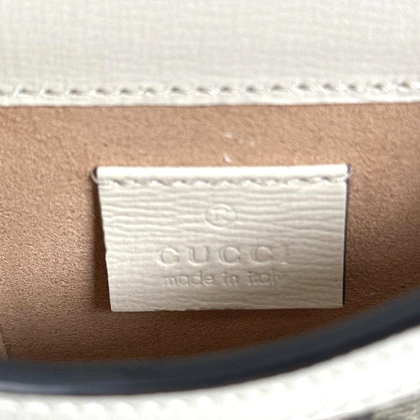 Gucci Beige Gg Canvas Shoulder Bag ( )