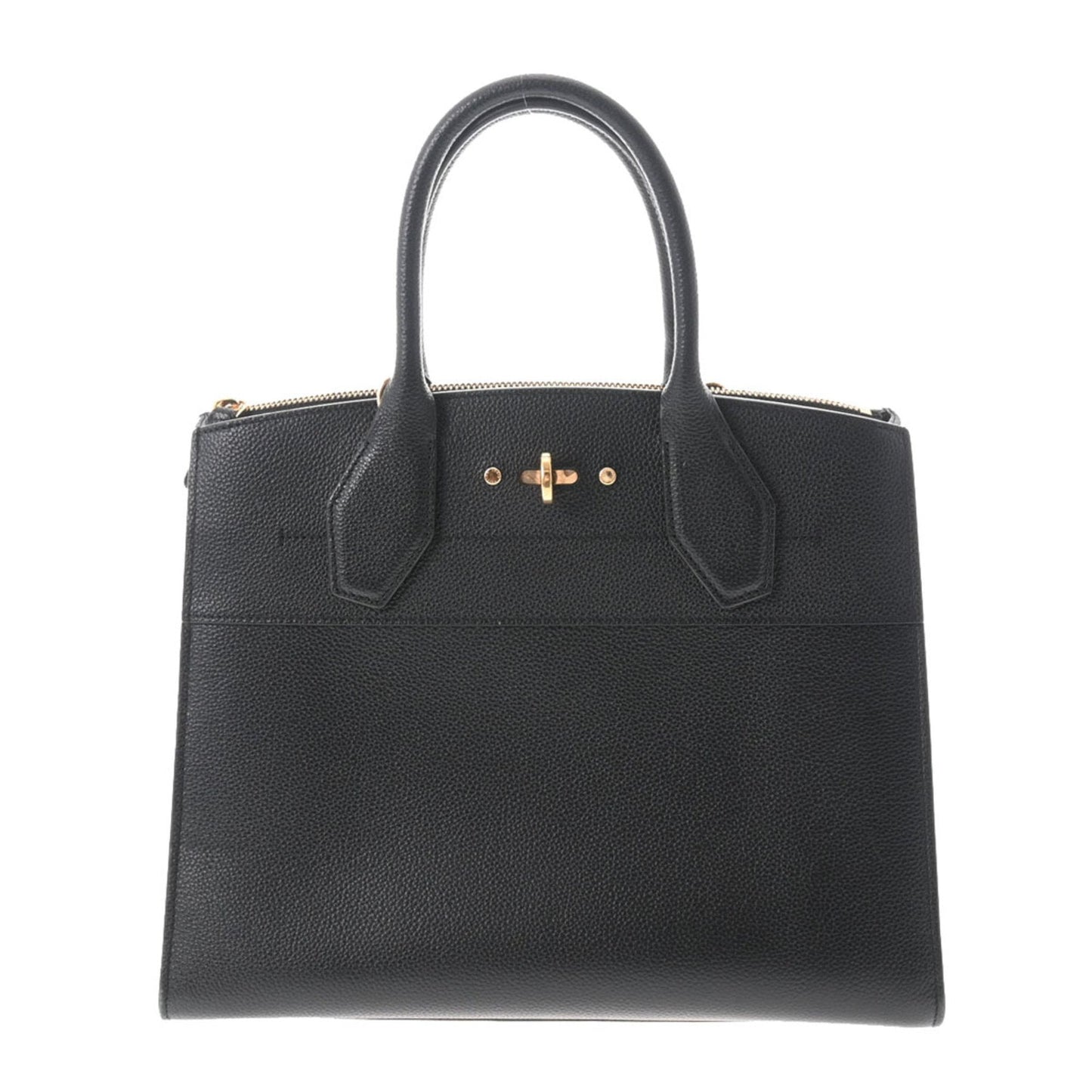 LOUIS VUITTON City Steamer MM Noir Ladies Leather Bag