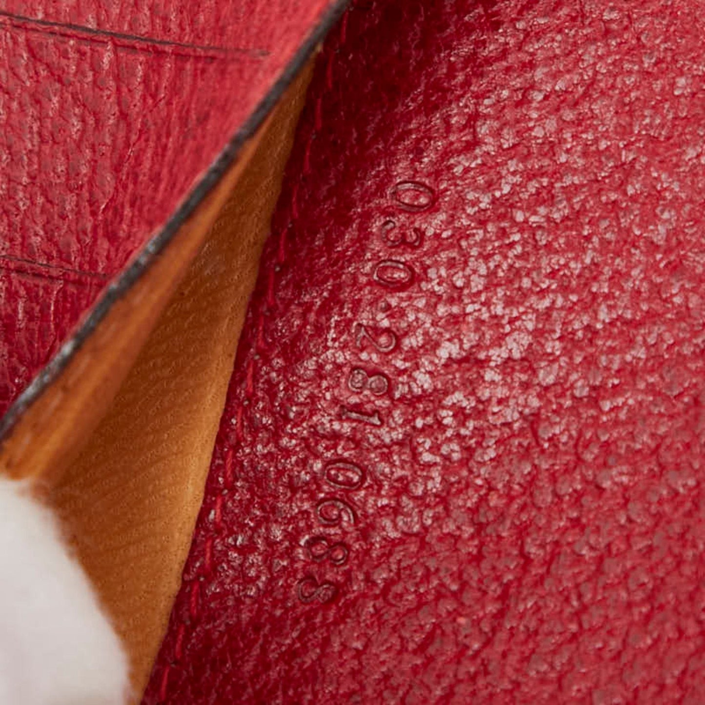 Gucci Red Color Leather Chain/Shoulder Wallet ( )