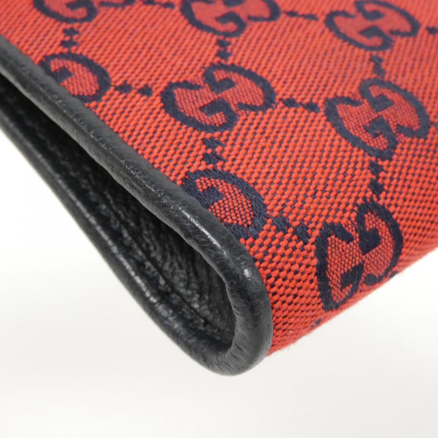 Gucci Leather Canvas Shoulder Bag