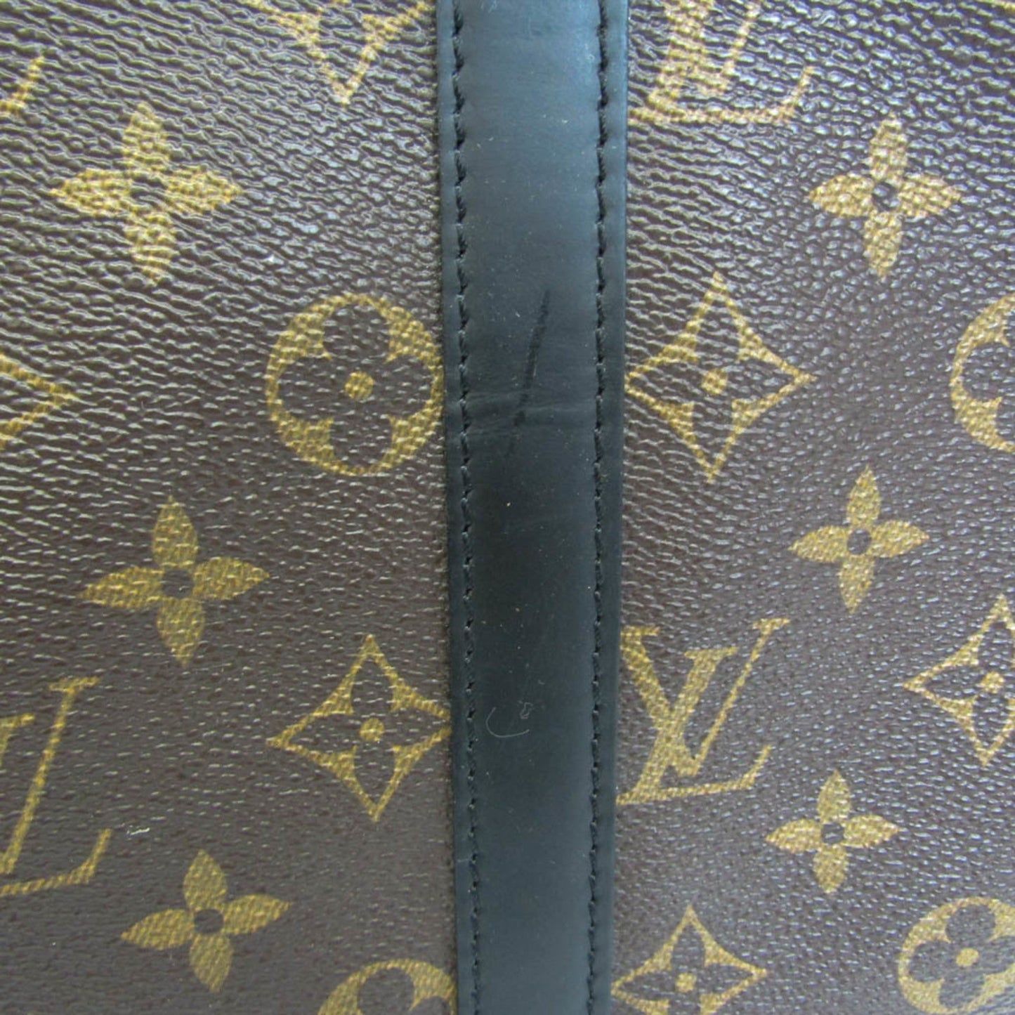 LOUIS VUITTON Monogram Macassar Porte Document Voyage PM PDV M52005 Men's Briefcase,Shoulder Bag Monogram Macassar