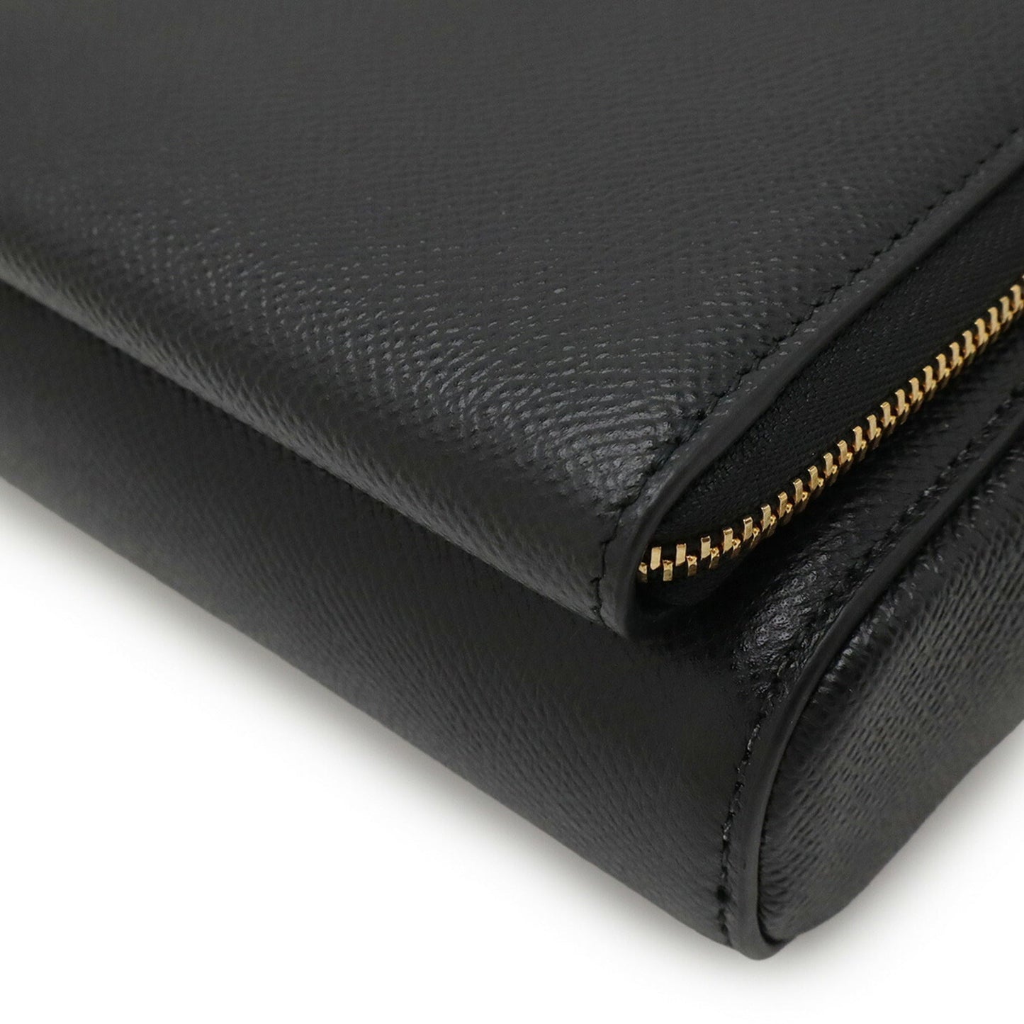 Christian Dior Black Leather Shoulder Bag ()