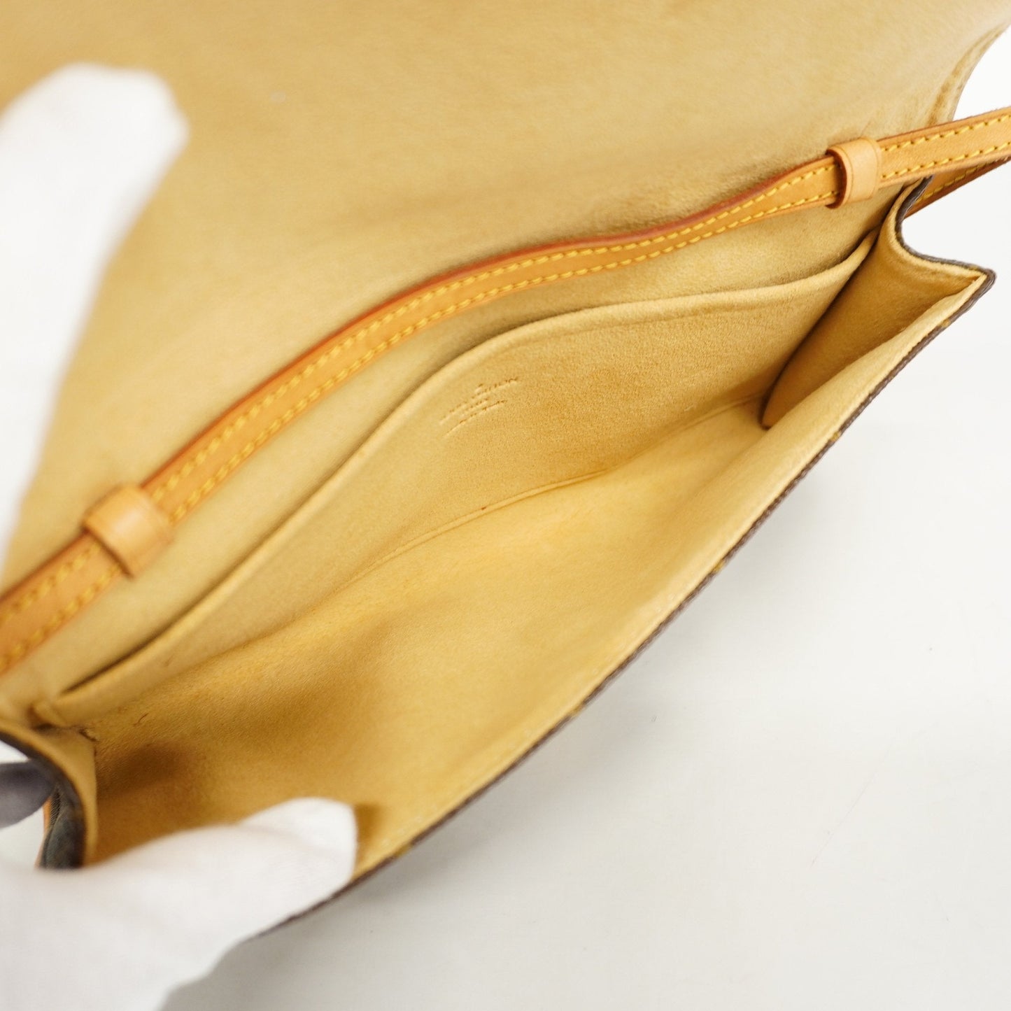 LOUIS VUITTON Auth Monogram Pochette Twin GM M51852