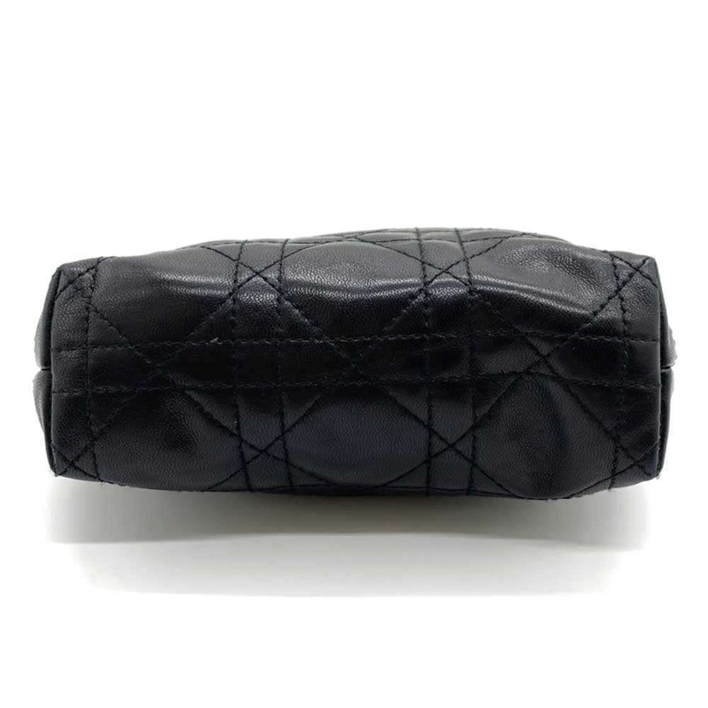 Christian Dior Black Leather Pouch ()