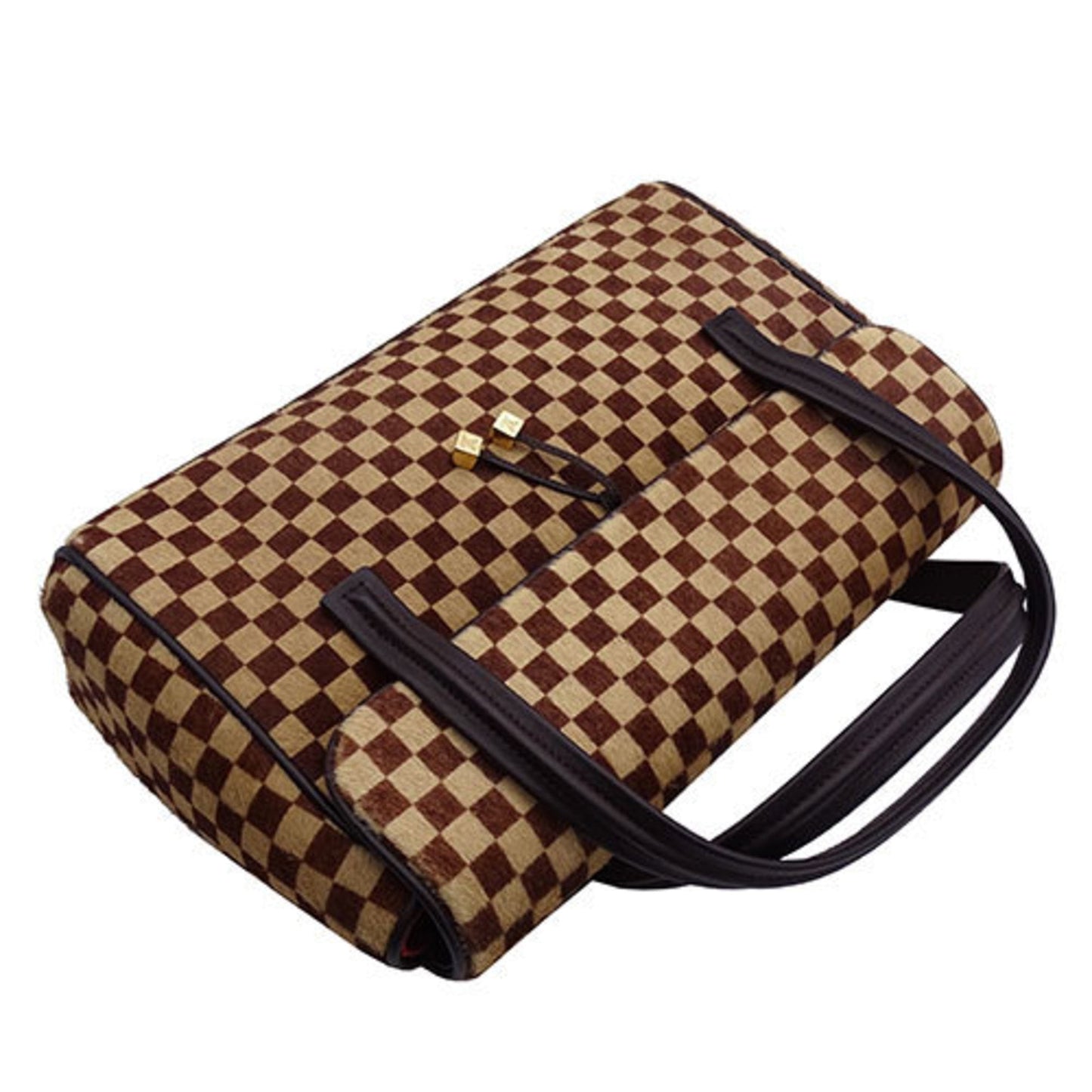 LOUIS VUITTON Bag Ladies Handbag Leather Sauvage Lion Brown M92131