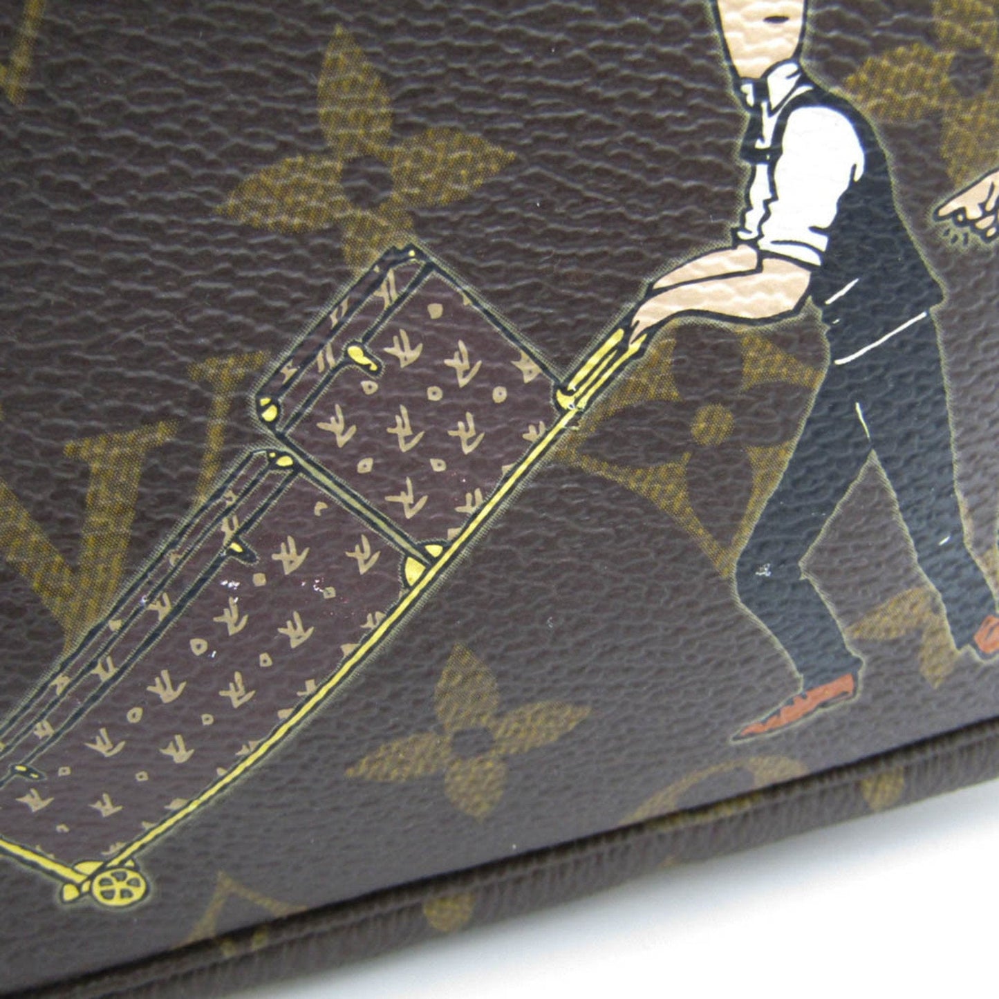 LOUIS VUITTON Monogram Illustration Mini Pochette Accessoire M60290 Women's Handbag Monogram