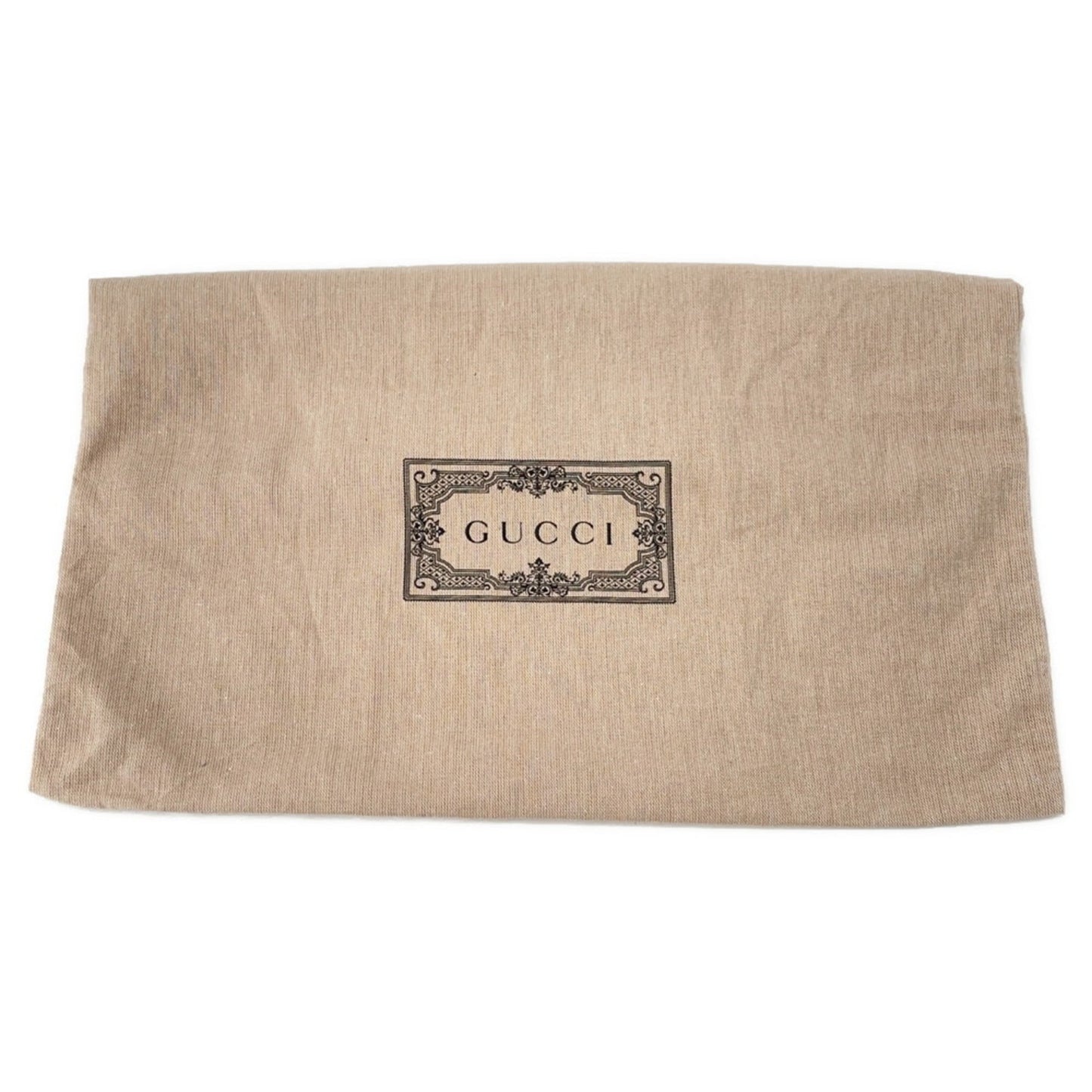 Gucci Beige Black Leather Handbag ( )