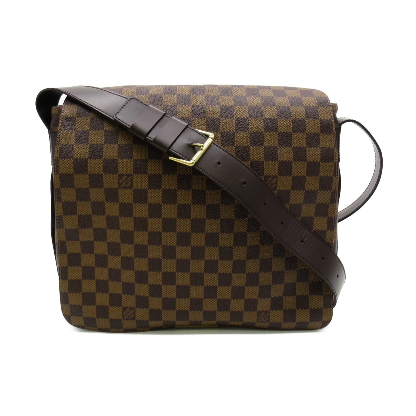 LOUIS VUITTON Bastille Shoulder Bag Brown Damier PVC coated canvas