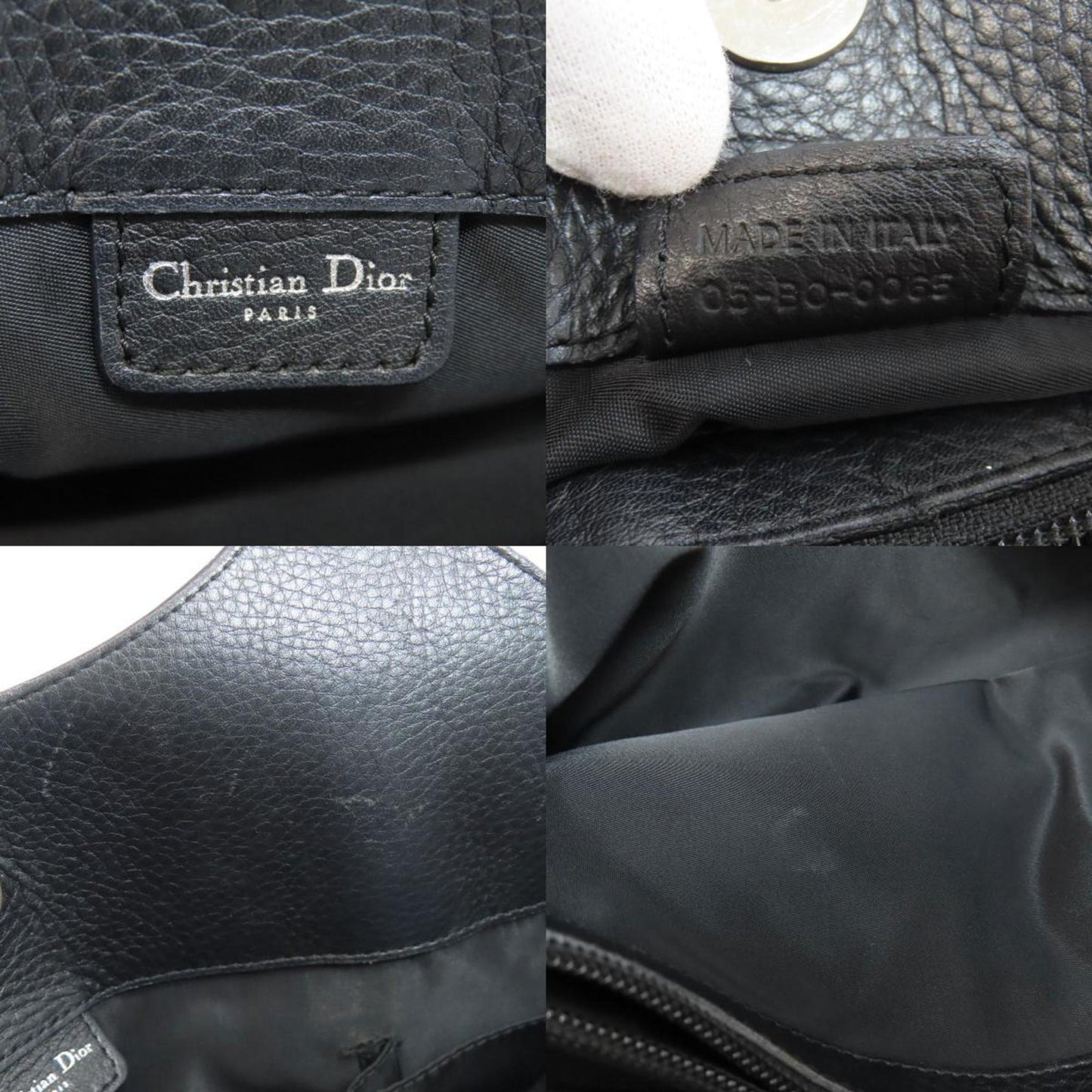 Christian Dior Trotter Black Trotter Handbag ()