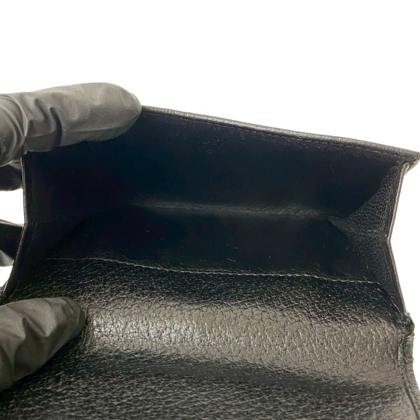 Gucci Black Leather Wallet (Bi-Fold) ( )