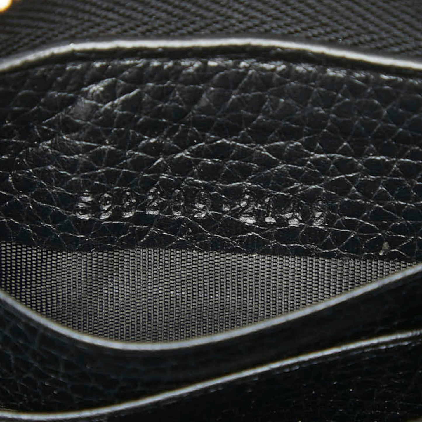 Gucci Black Leather Coin Purse/Coin Case ( )