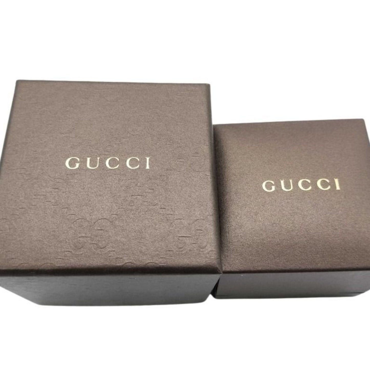 Gucci Icon Gold Black Ceramic Band Ring ( )