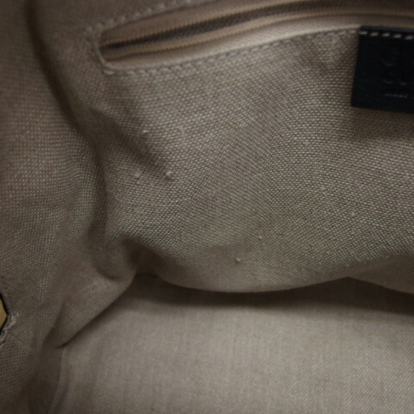 Gucci Microguccissima Black Leather Handbag Shoulder Bag ( )