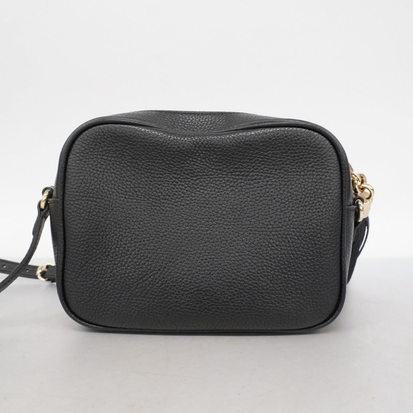 Gucci Black Leather Shoulder Bag ( )