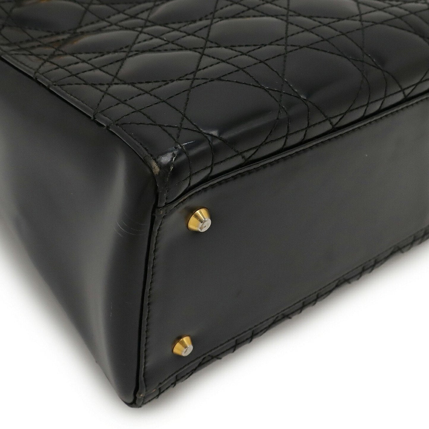 Christian Dior Black Handbag Shoulder Bag ()