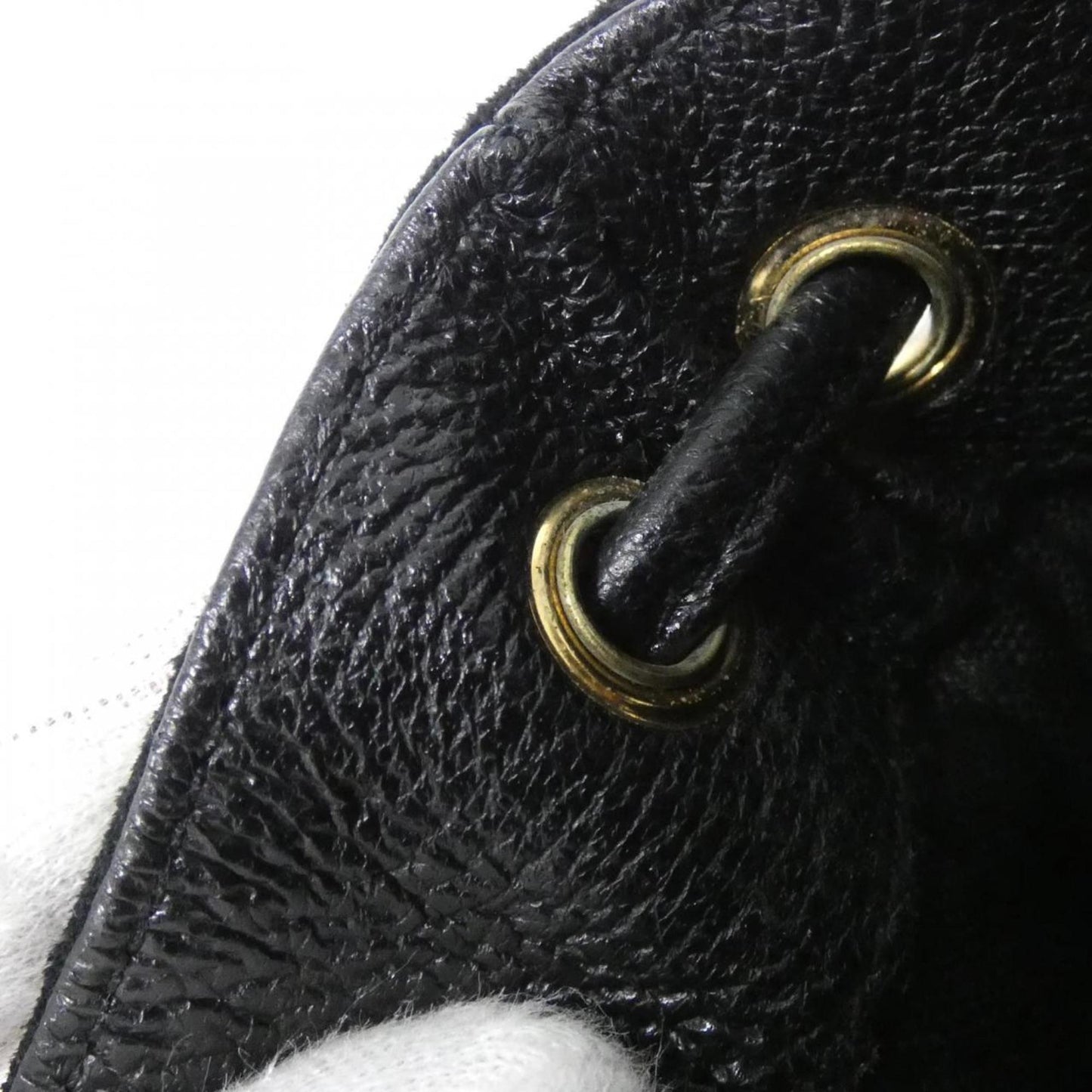 Gucci Black Suede Backpack ( )
