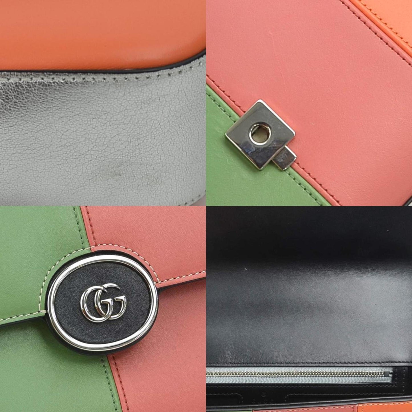 Gucci Multi-Color Leather Shoulder Bag ( )