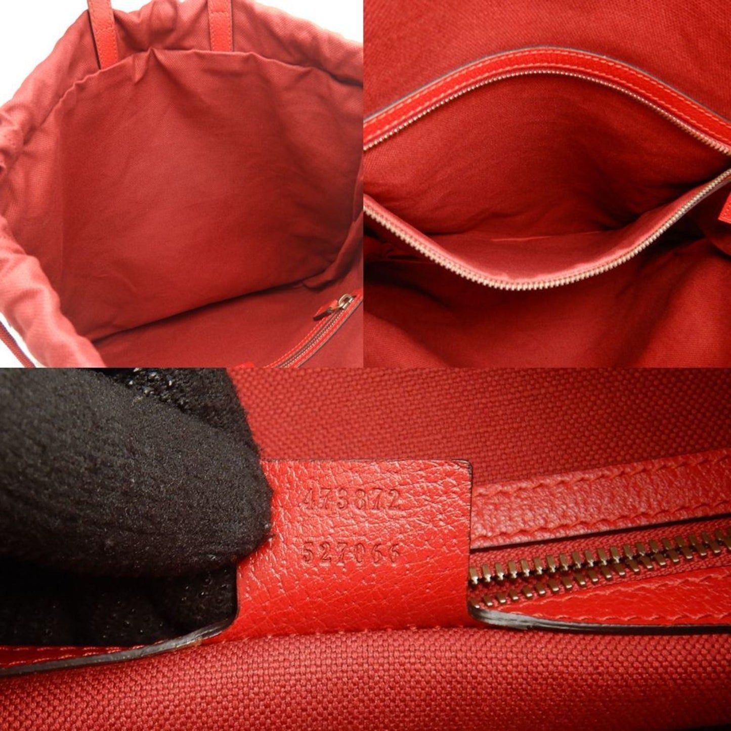 Gucci Red Color Canvas ( )