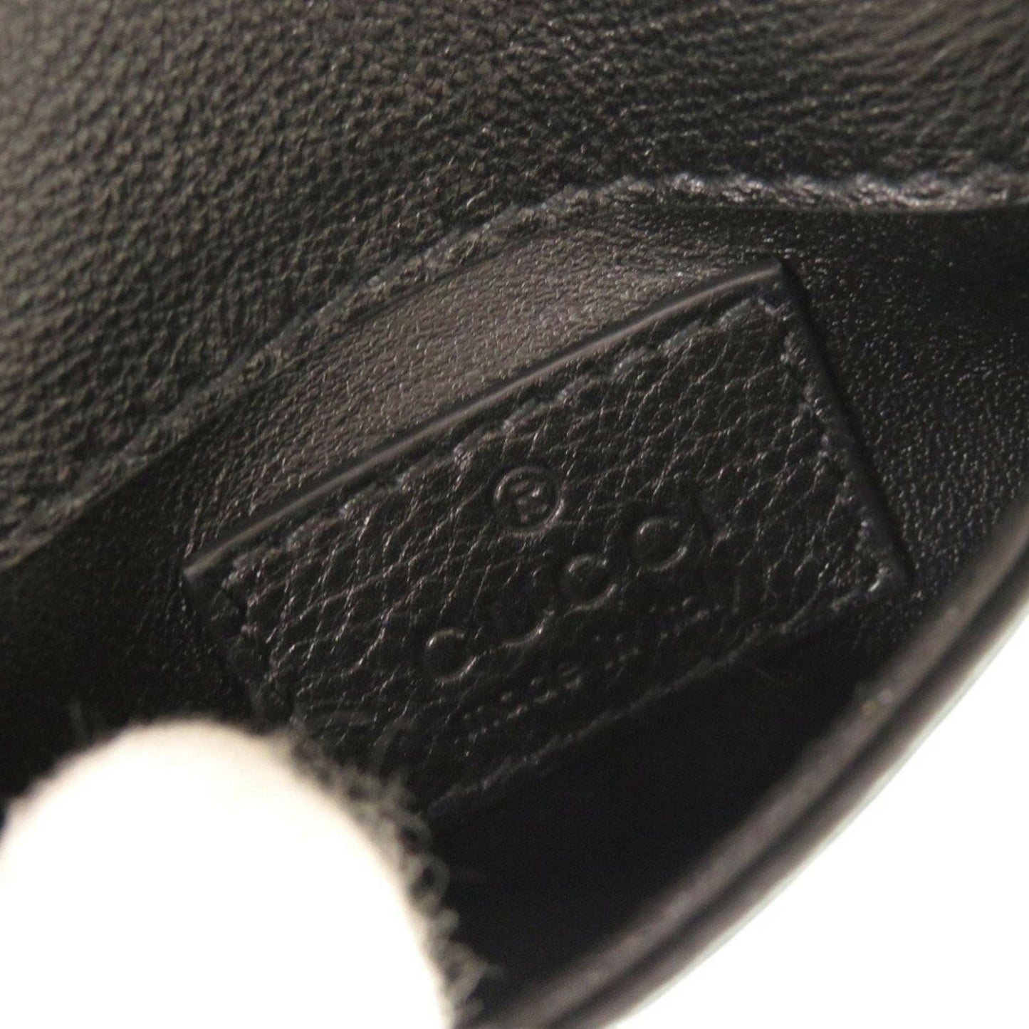 Gucci Black Leather Pouch Shoulder Bag ( )