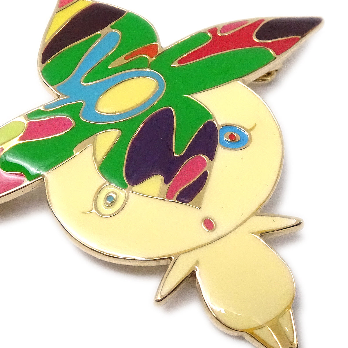 Louis Vuitton Hair Barrette 3 Set Panda Onion Head Flower Boy M92595
