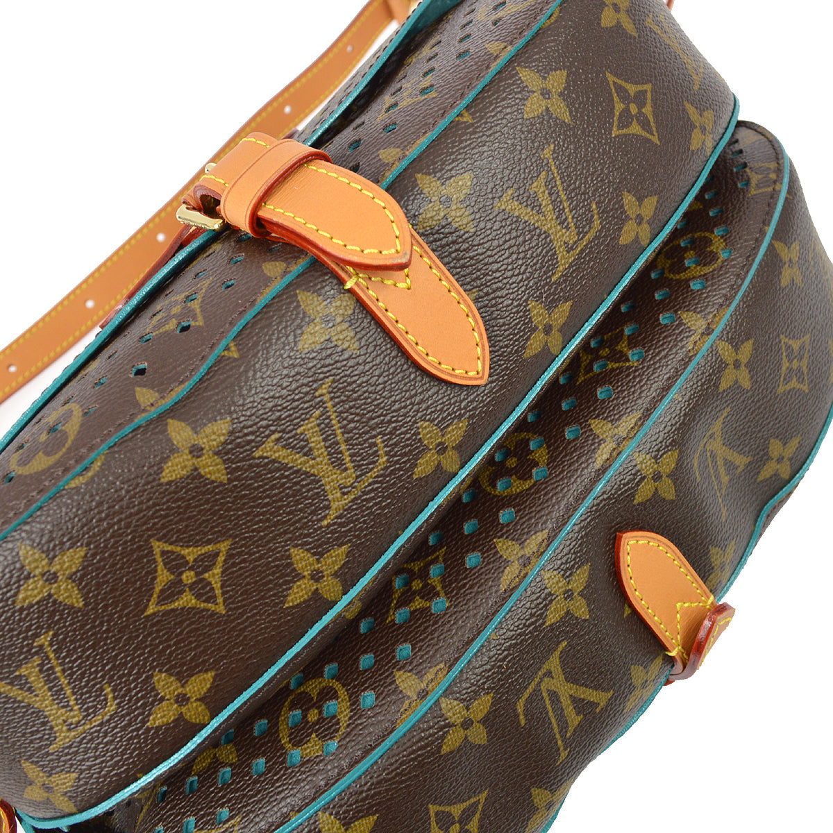 Louis Vuitton 2011 Monogram Perfo Saumur 30 M93998