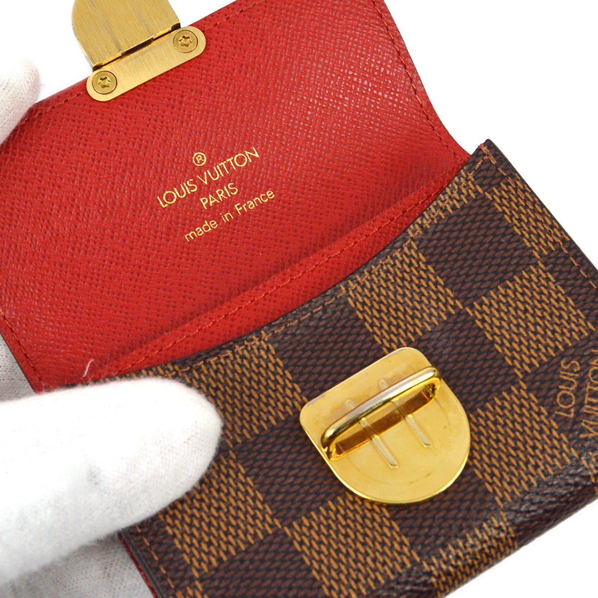 Louis Vuitton 2005 Damier Porte Monnaie Koala Coin Wallet Purse N60004