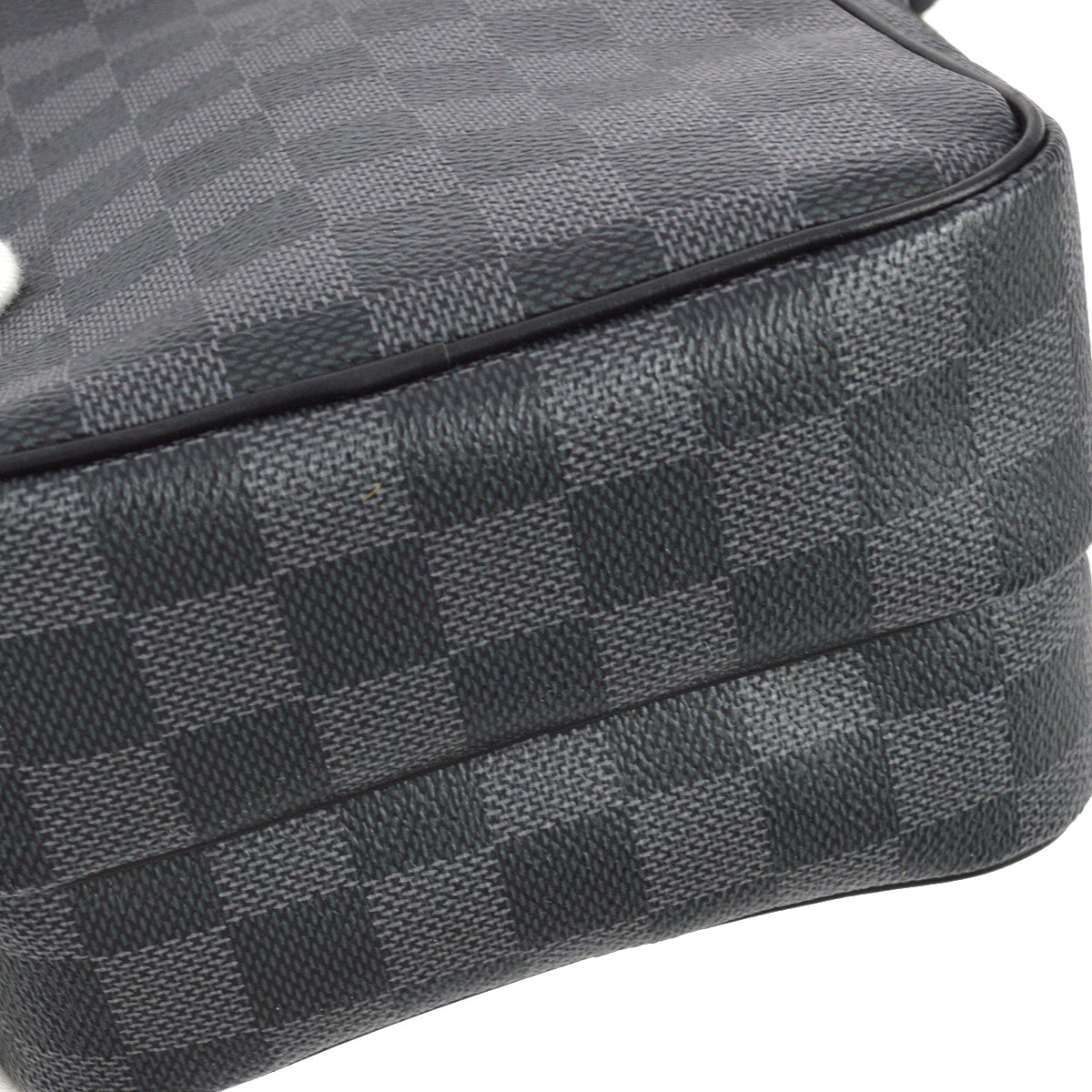 Louis Vuitton 2009 Damier Graphite Rem Shoulder Bag N41446