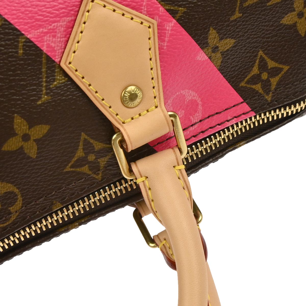 Louis Vuitton Pink Monogram V 30 Handbag M41533
