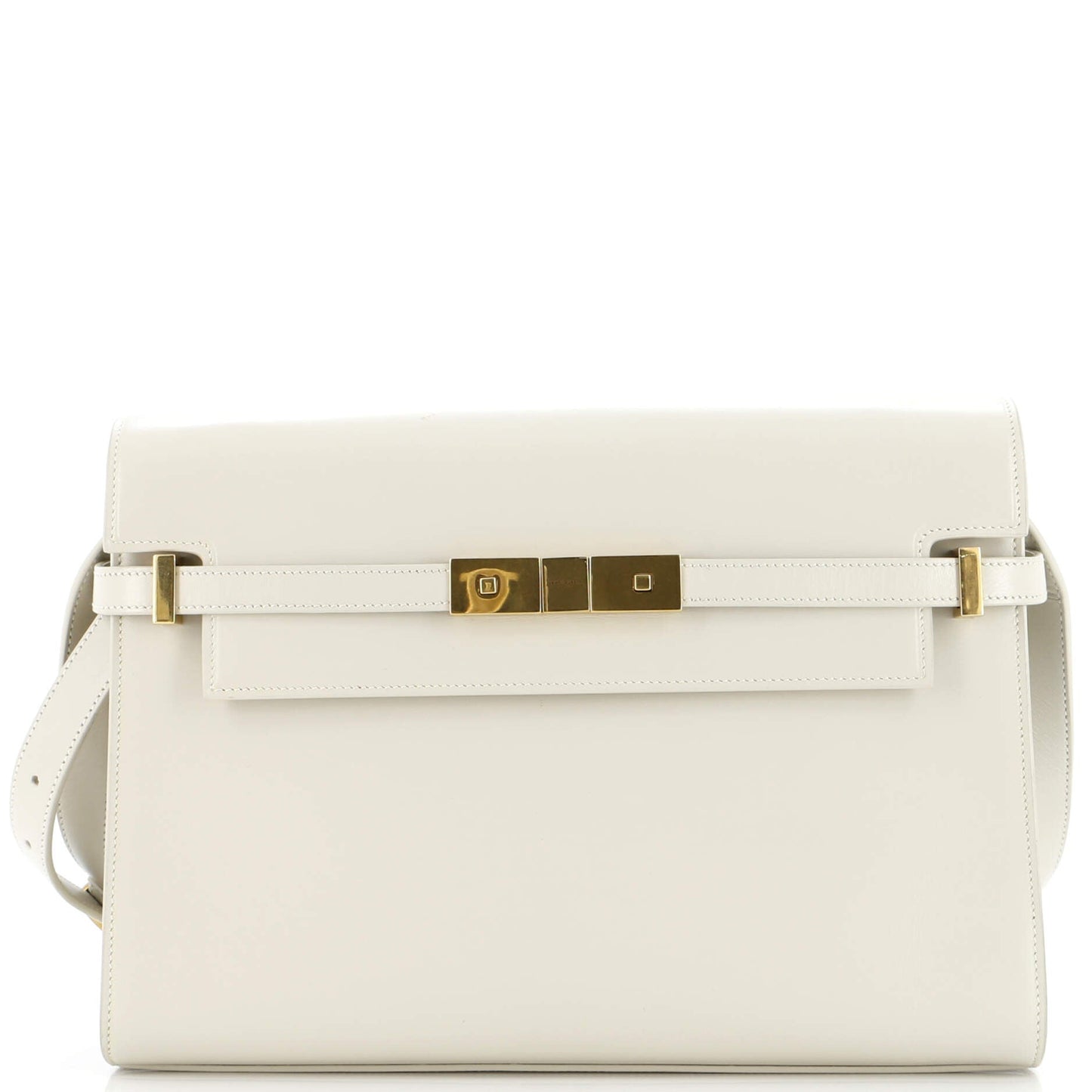 Luxury Saint Laurent Trending 2025 Manhattan Shoulder Bag Leather Medium
