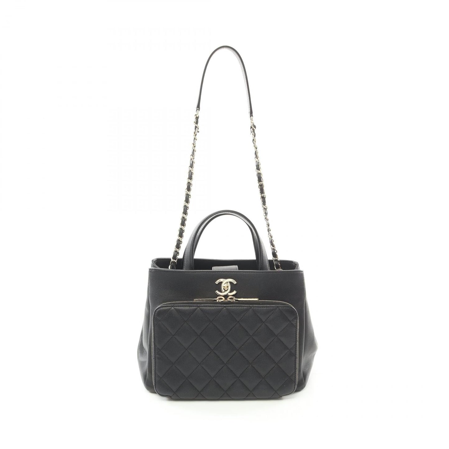 Chanel Business Affinity Caviar Shoulder Bag