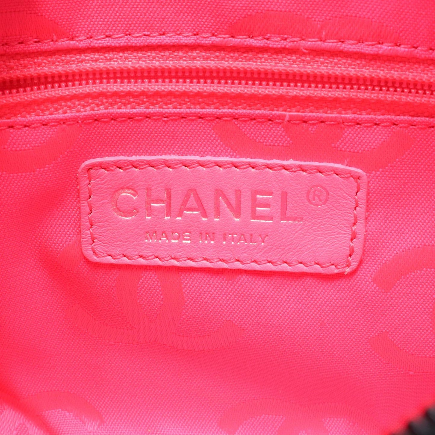 Chanel Cambon Line Leather Handbag