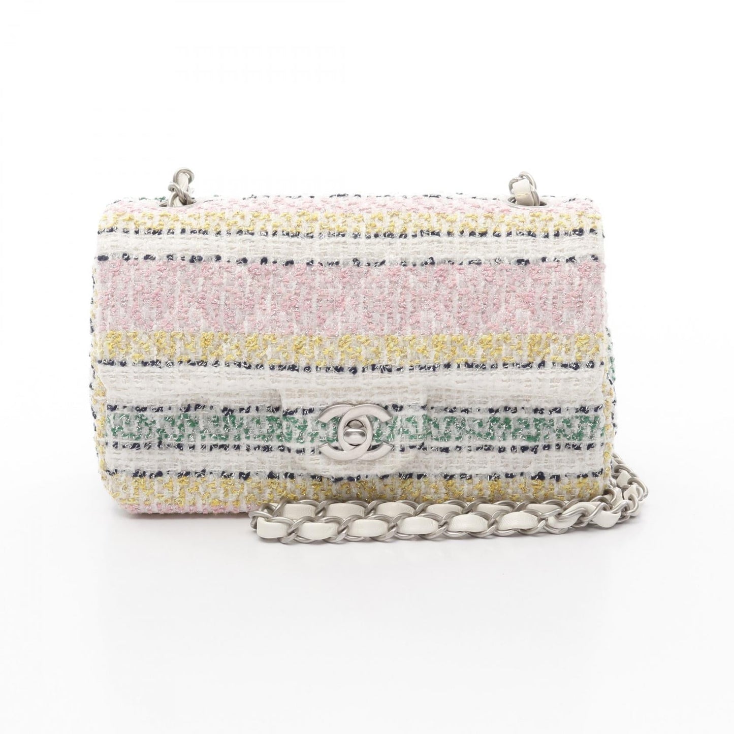 Chanel Matelassé Fabric Shoulder Bag