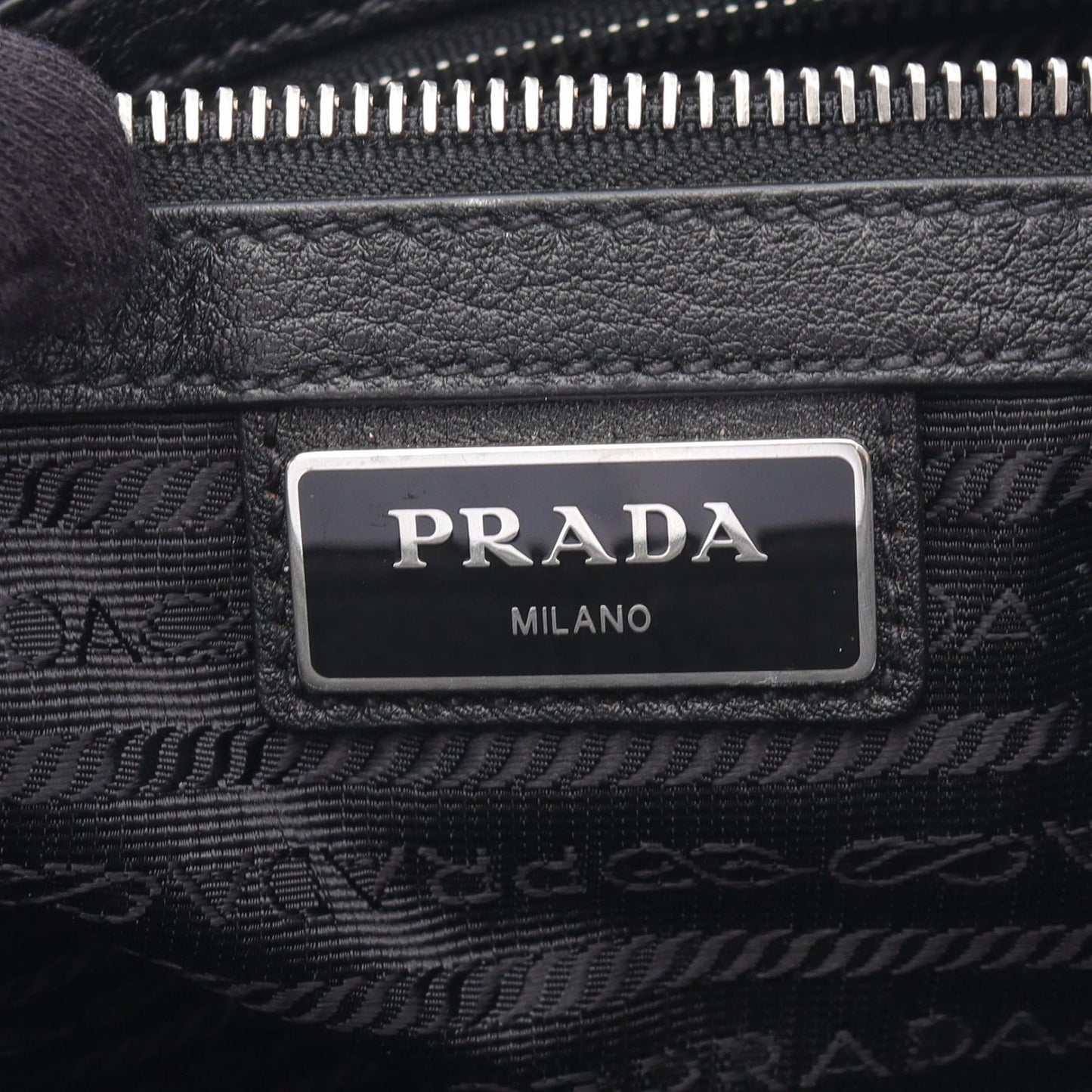 Prada VITTELO CITY Leather Shoulder Bag