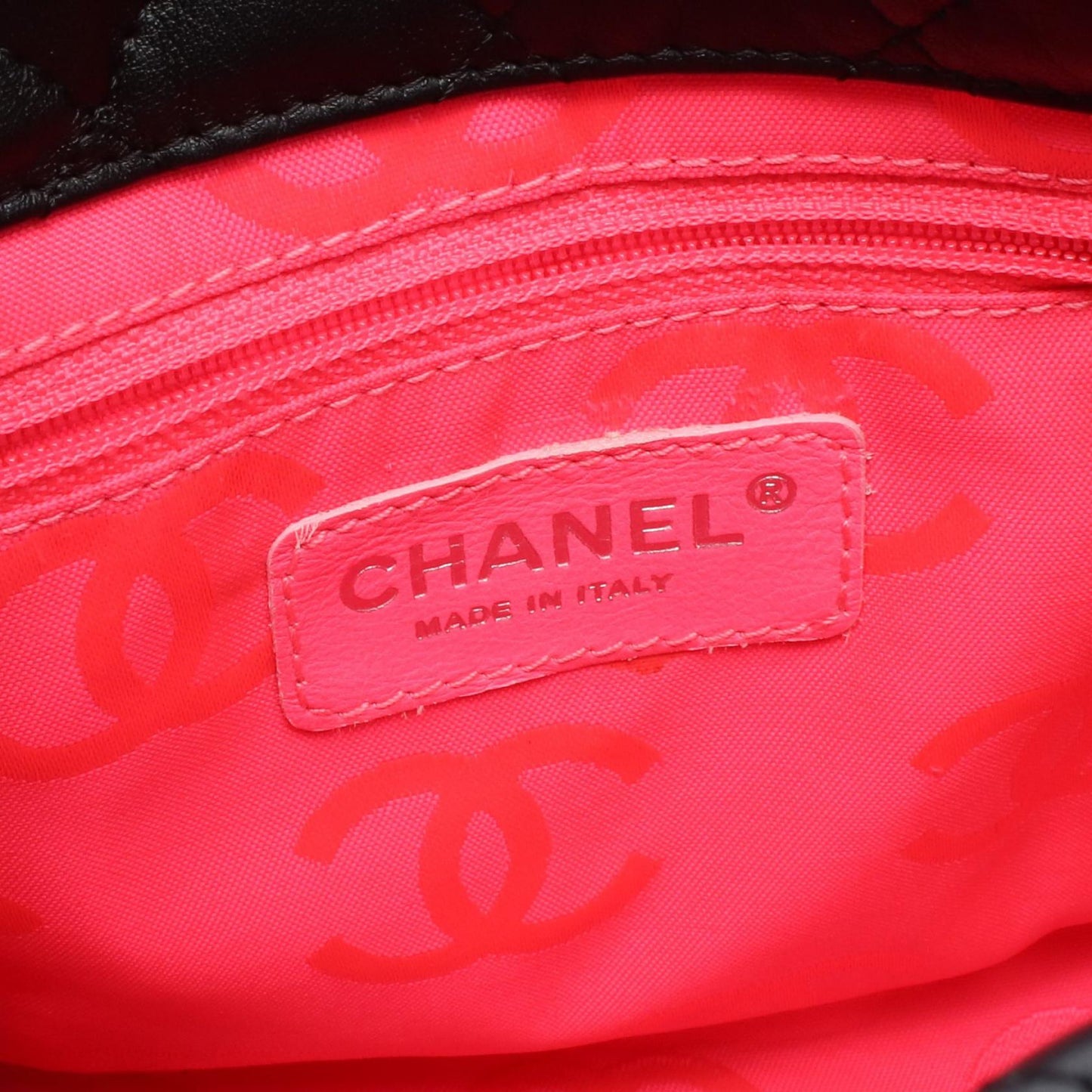 Chanel Cambon Line Small Tote Bag Leather Bag