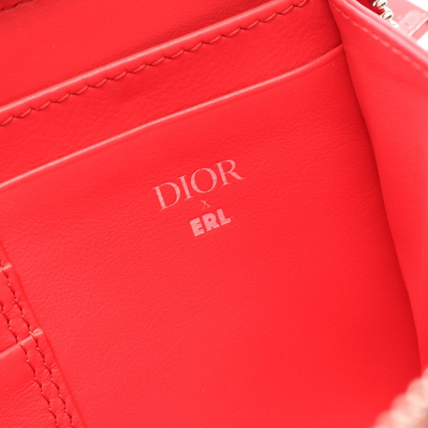 Dior ChristianDior ? ERL Mirage Nylon Leather Shoulder Bag