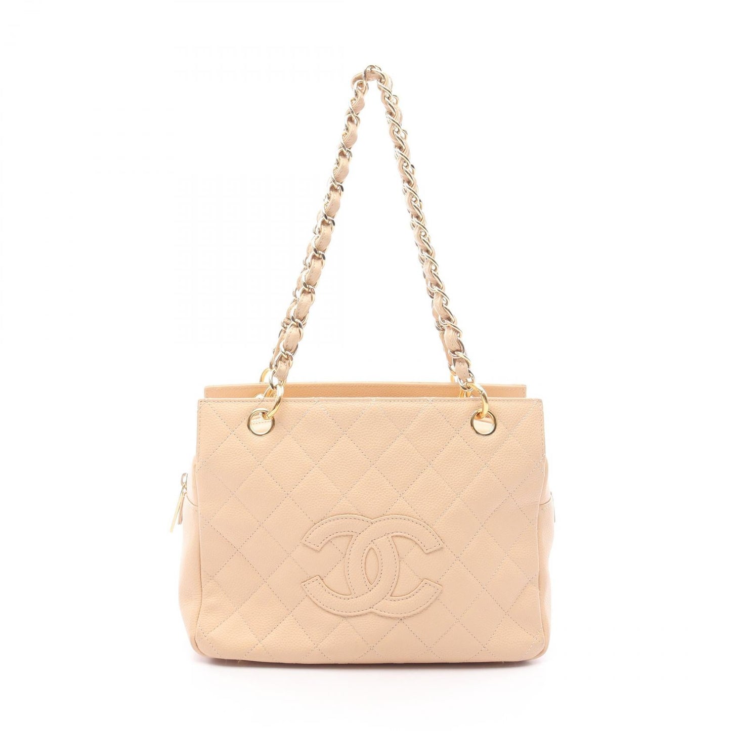 Chanel Matelassé De Coco Mark Calf Shoulder Bag