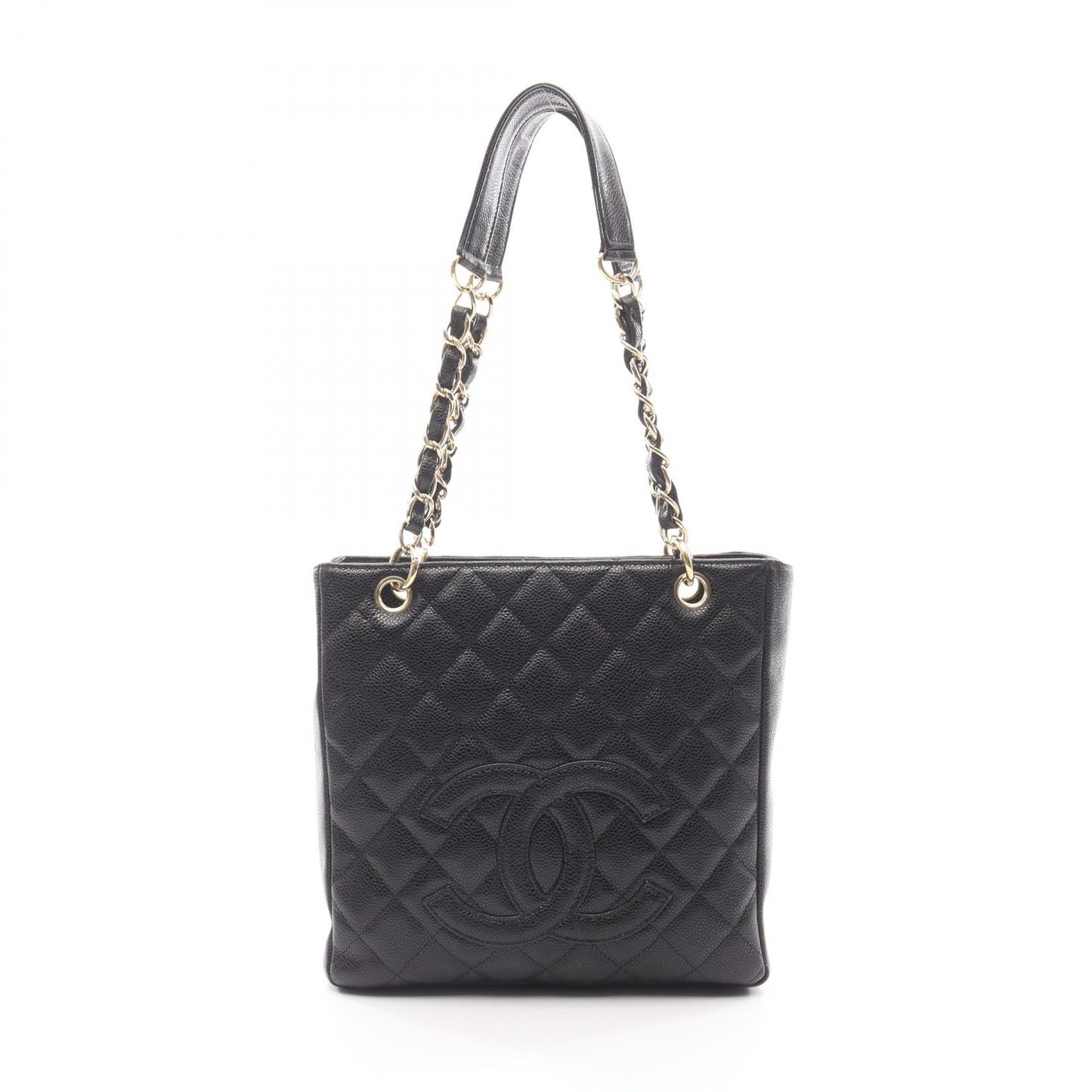 Chanel Matelasse Grained Calfskin Tote Bag