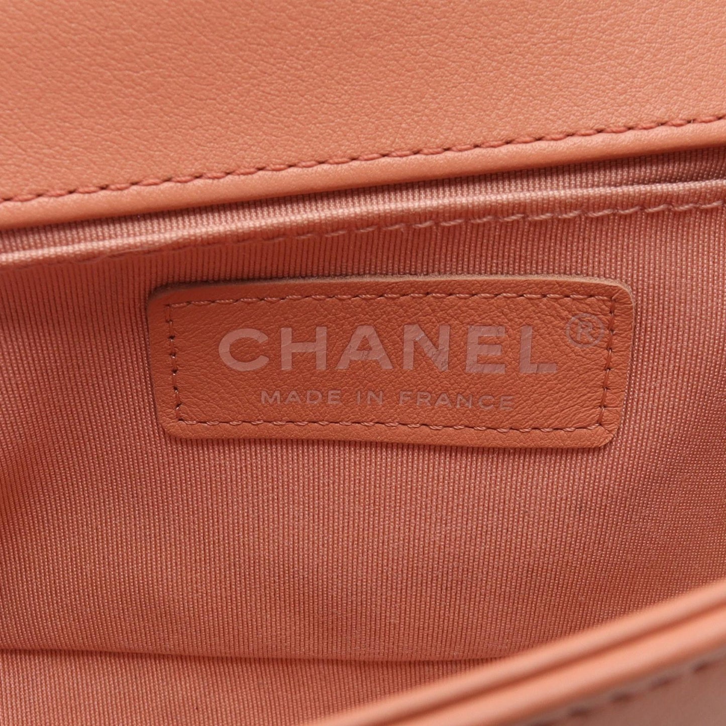 Chanel Boy Chanel Lambskin Shoulder Bag