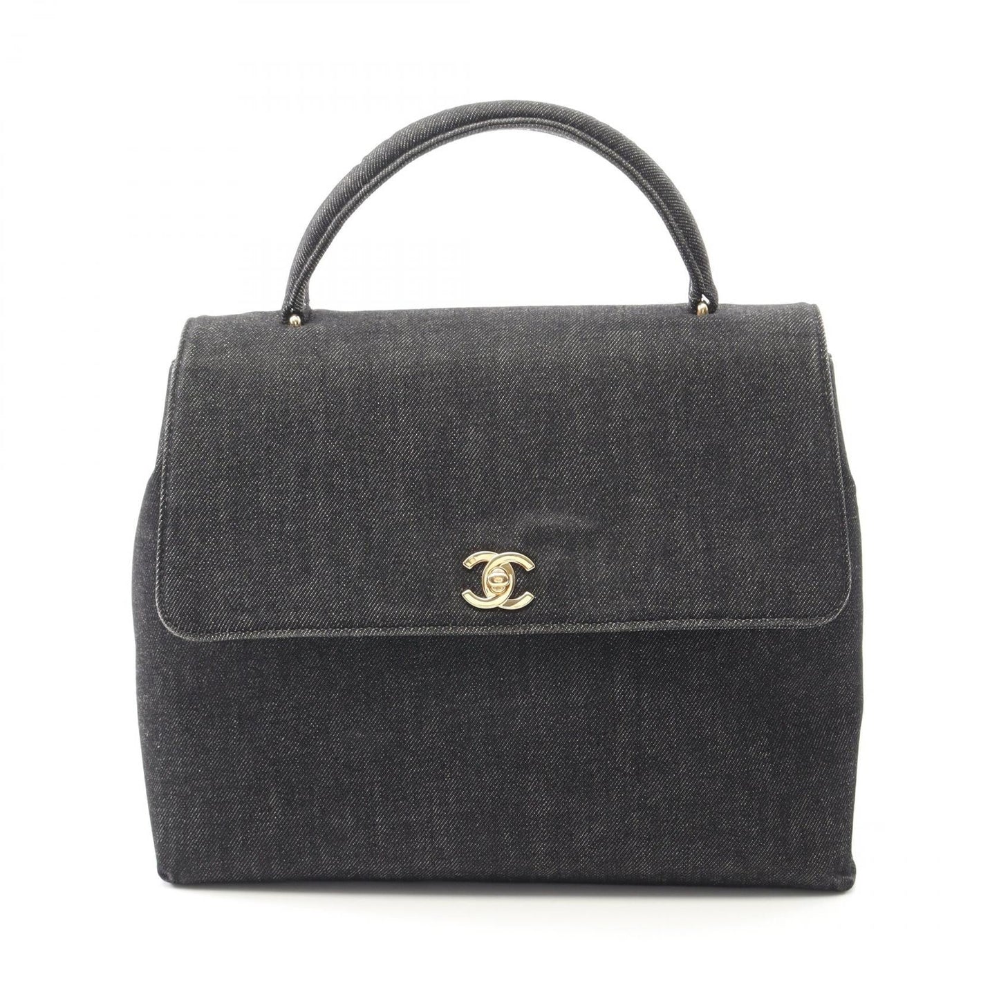 Chanel Coco Mark Denim Handbag
