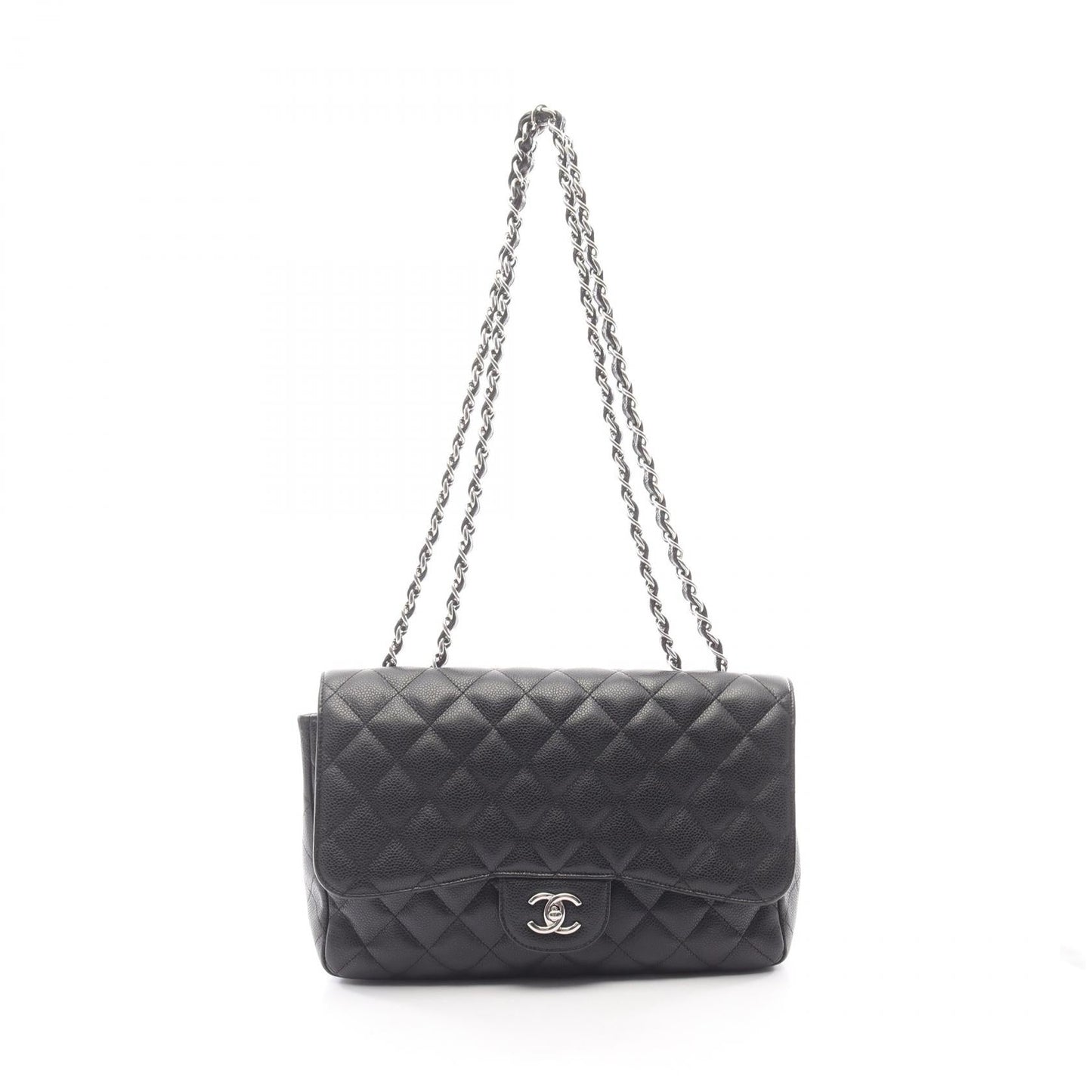 Chanel Deauville Grained Calfskin Shoulder Bag