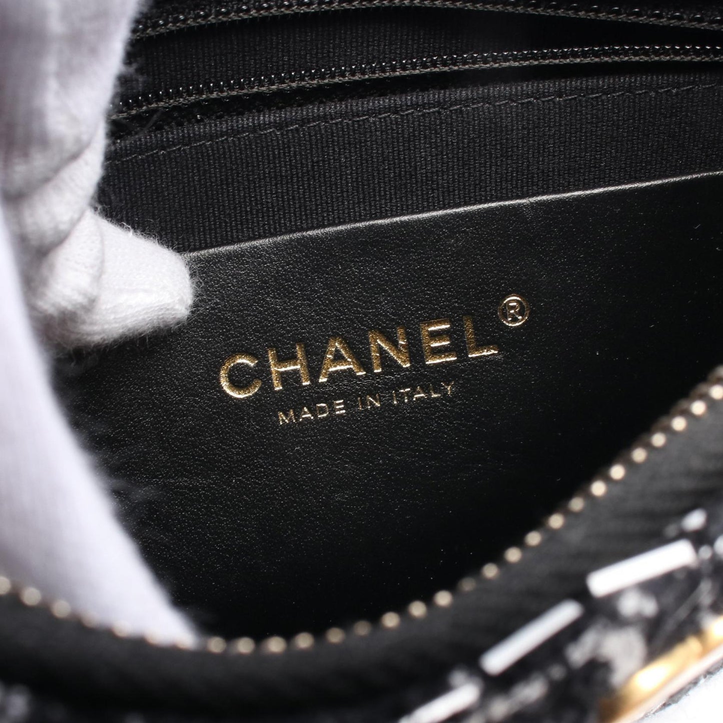 Chanel Coco Fabric Shoulder Bag