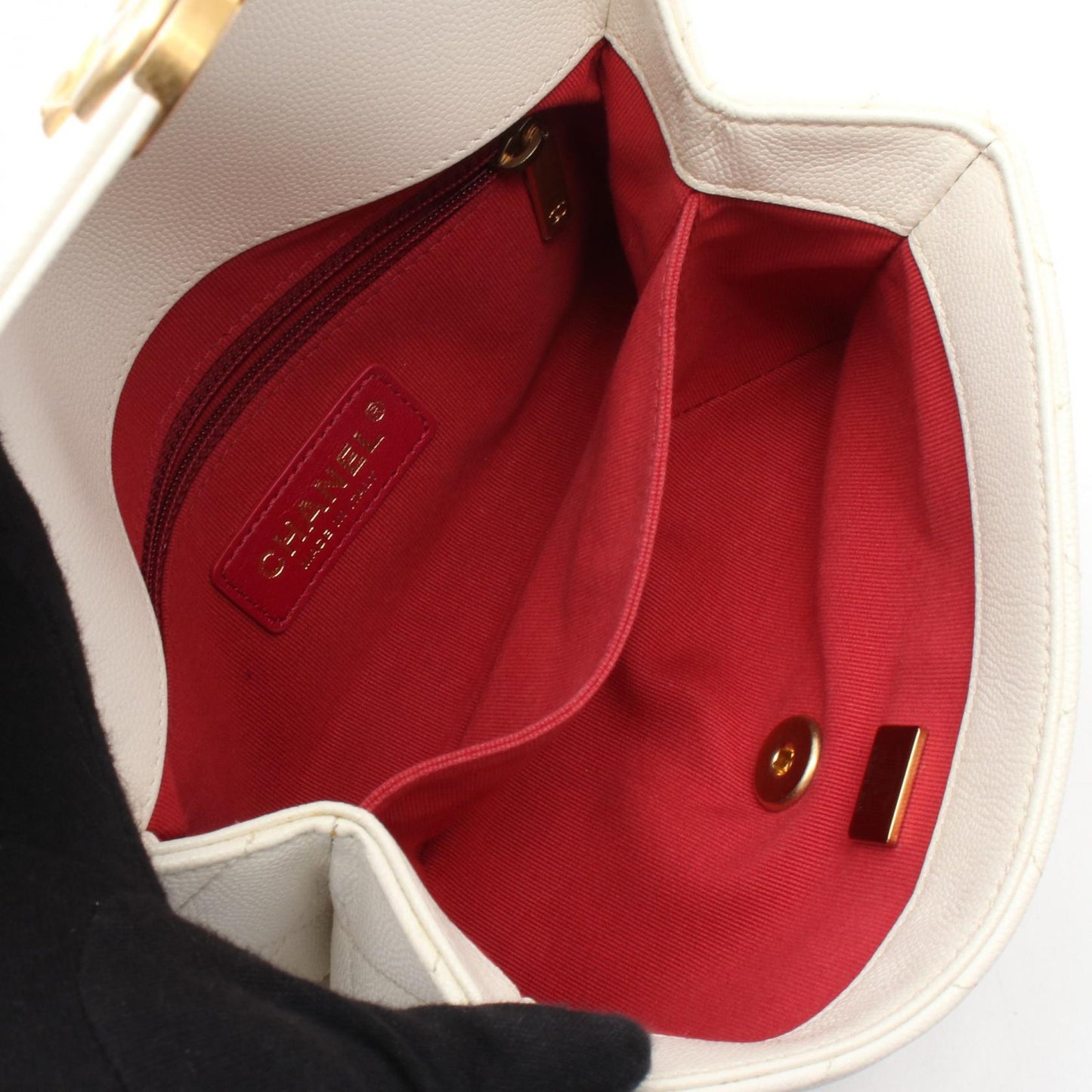 Chanel Matelasse Grained Calfskin Shoulder Bag